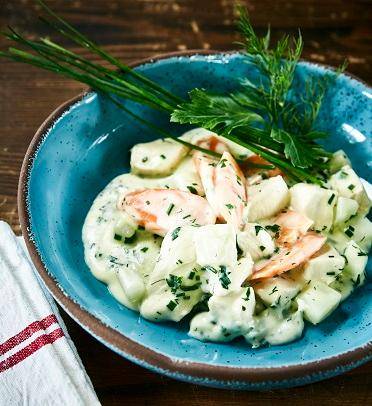 Gemüse Gockel mit gekräuterter Bechamel - Rezepte Prep & Cook | Krups