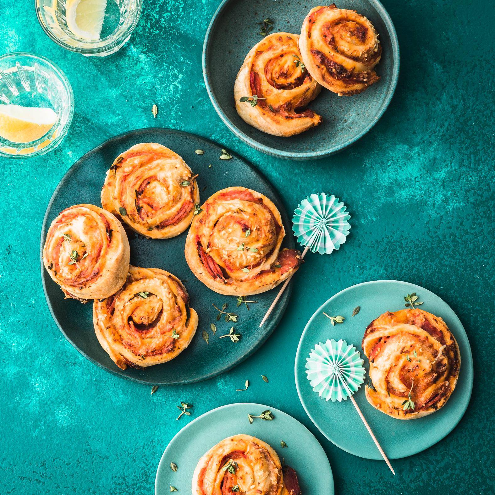 Pizzaschnecken - Rezepte Prep & Cook | Krups