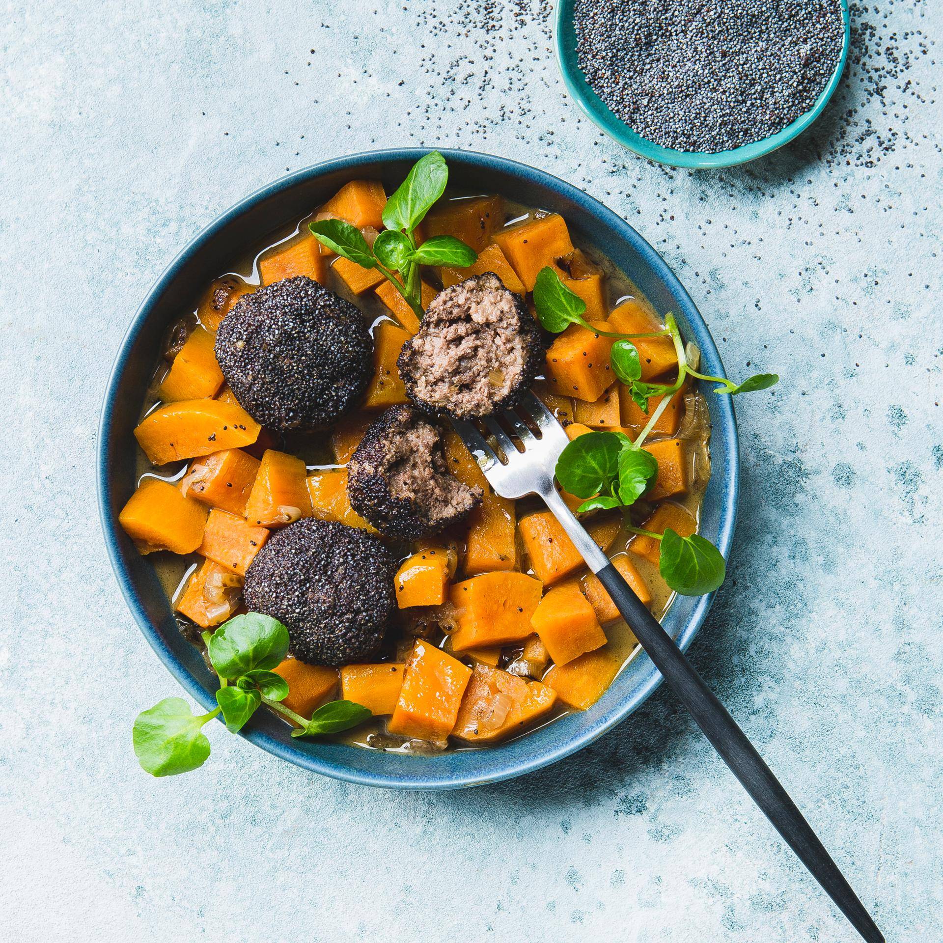 Rindfleischbällchen mit Mohn - Rezepte Cookeo | Krups