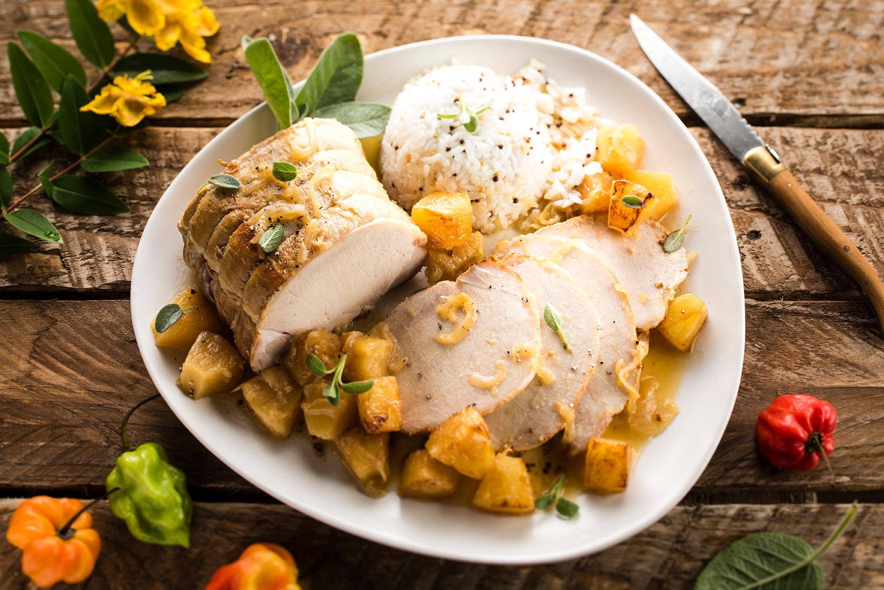 Schweinebraten mit Ananas - Rezepte Cookeo | Krups