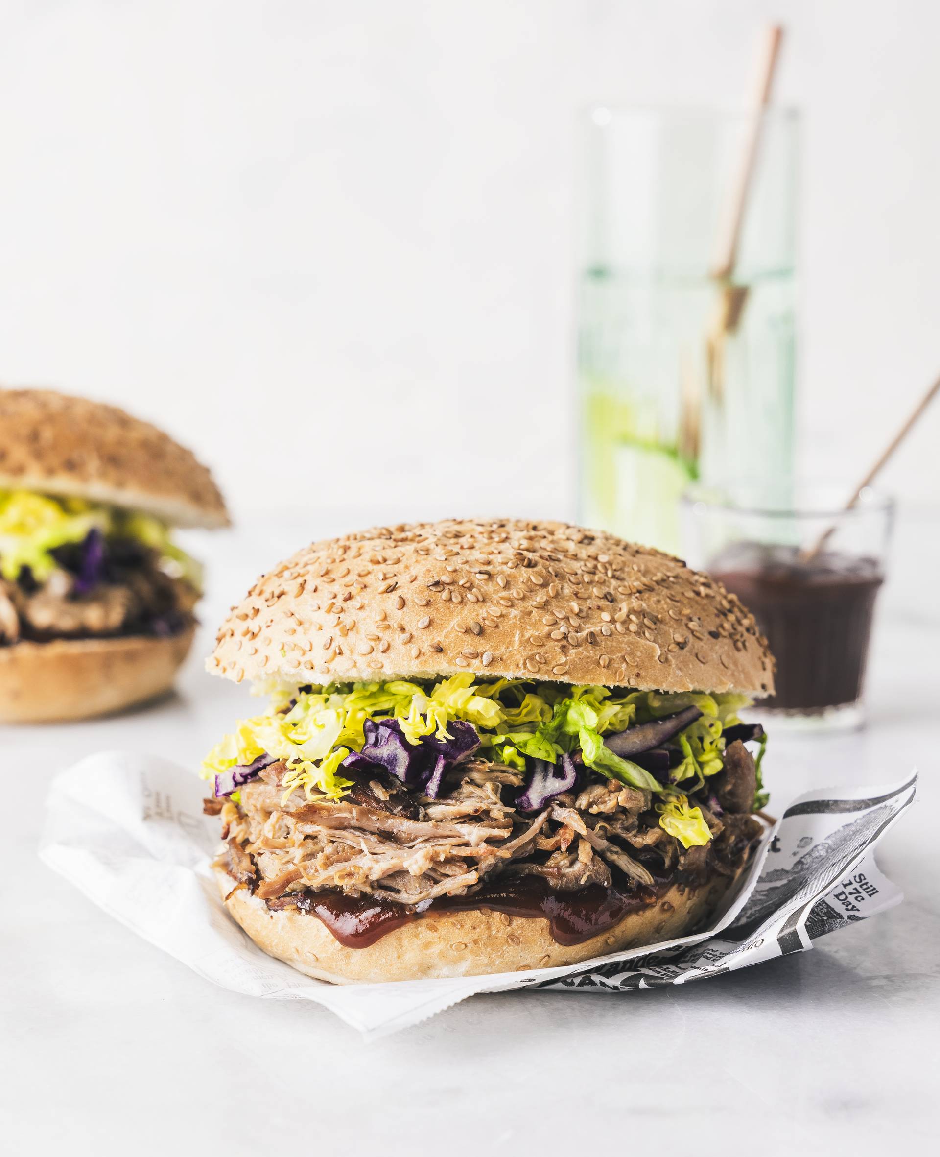 Pulled Jackfruit Burger - Rezepte Cookeo | Krups