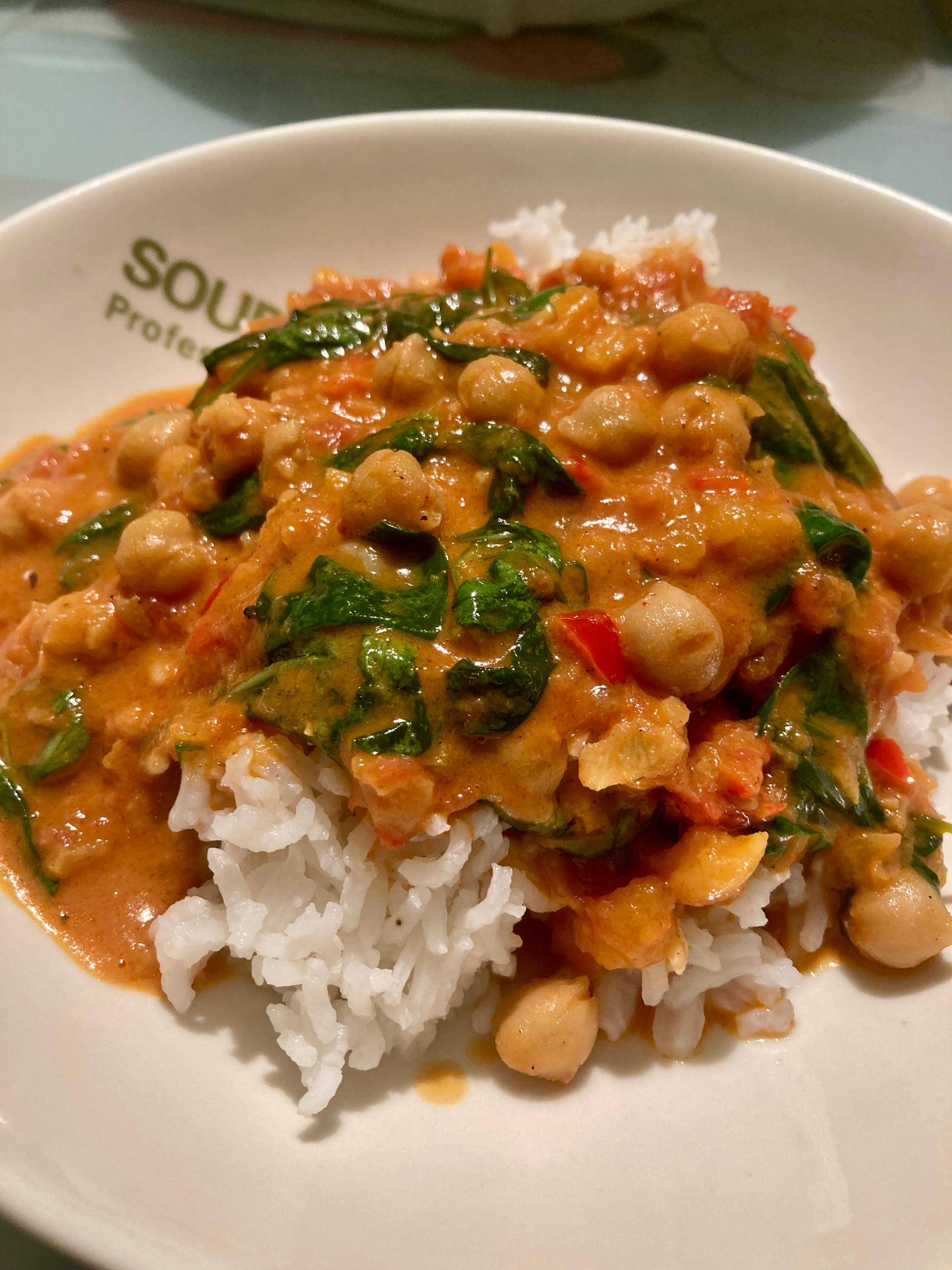 Kichererbsencurry mit Spinat - Rezepte Prep & Cook | Krups