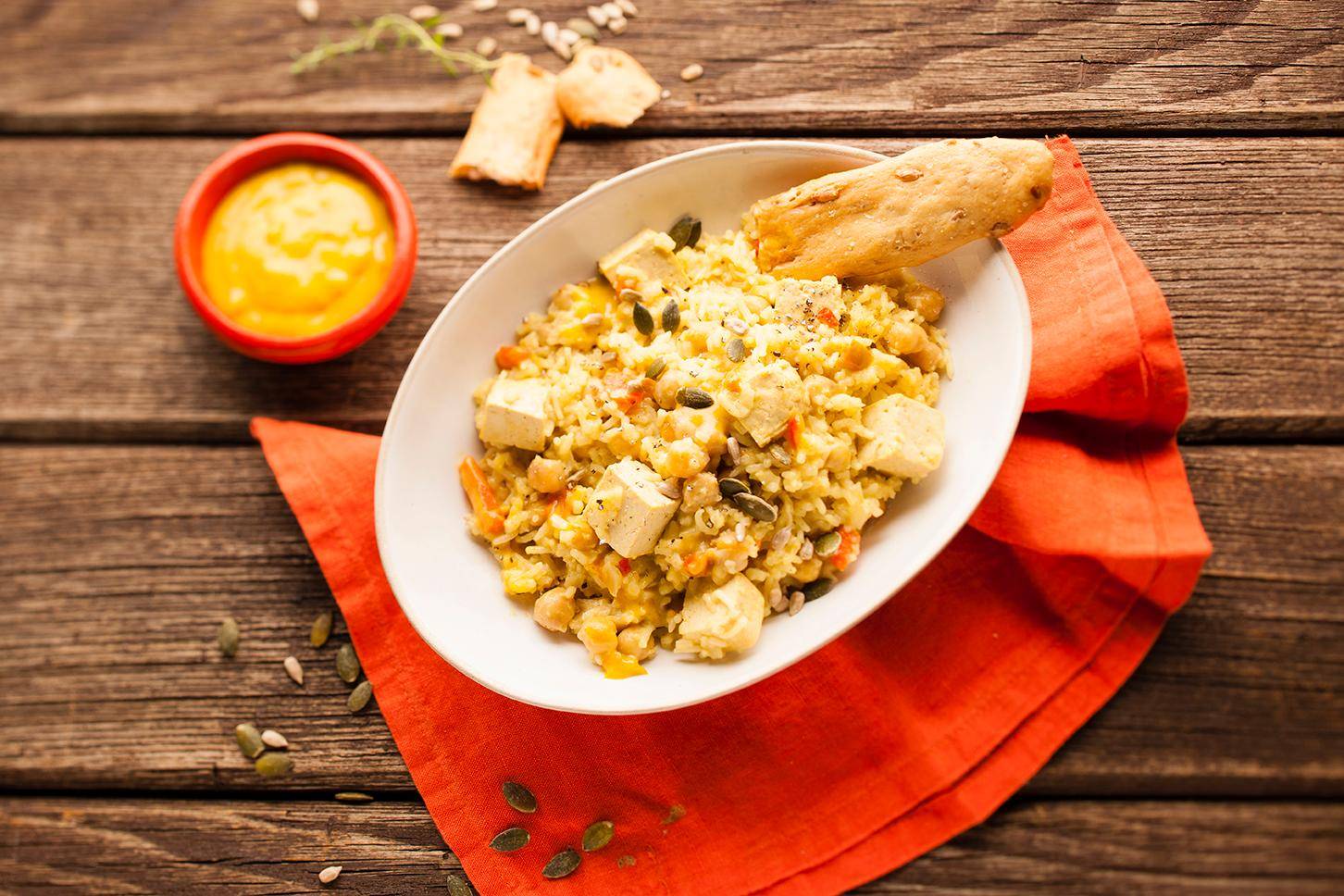 Curryreis, Kichererbsen & Tofu - Rezepte Cookeo | Krups