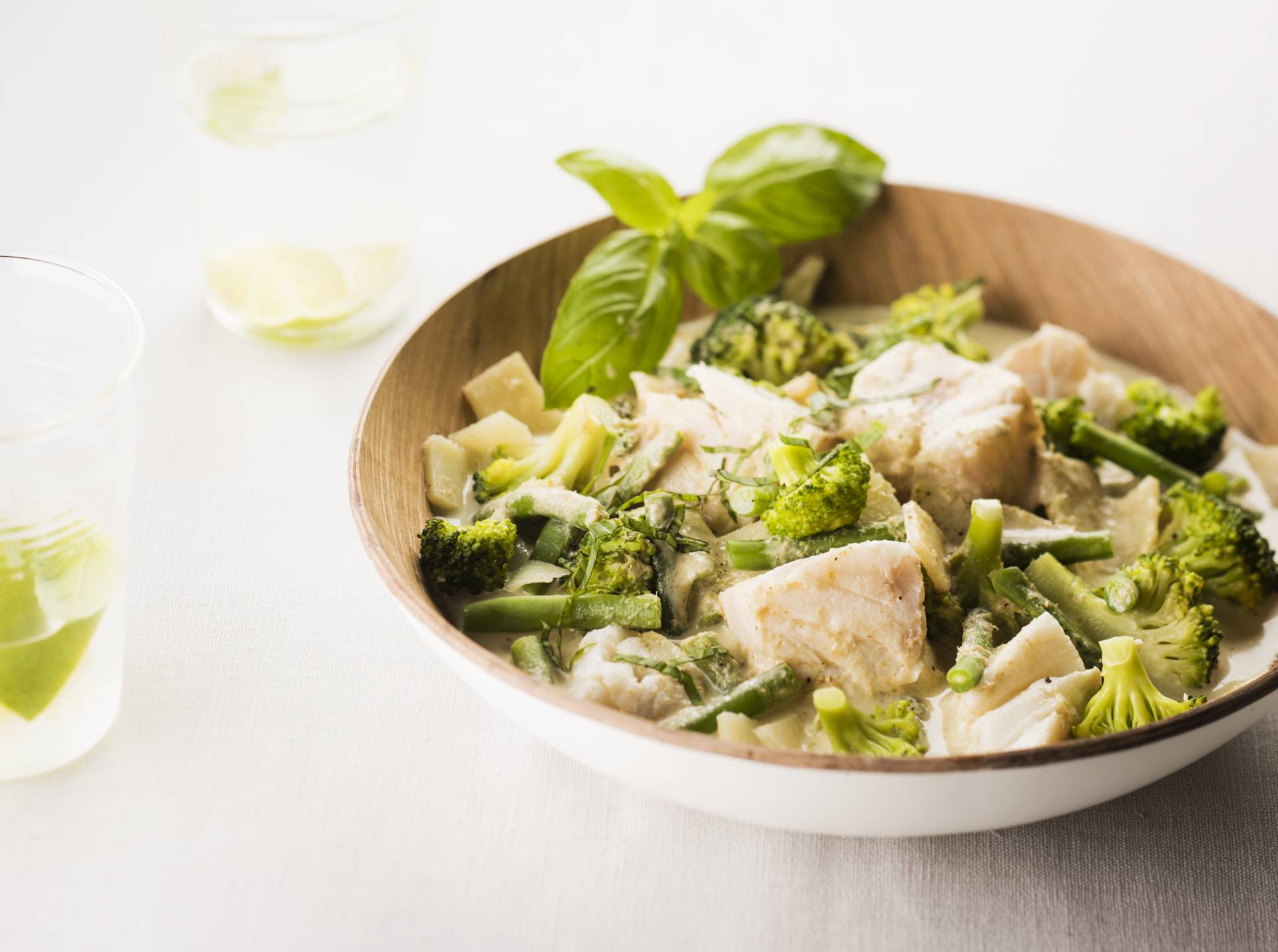Grünes Curry mit Fisch - Rezepte Cookeo | Krups