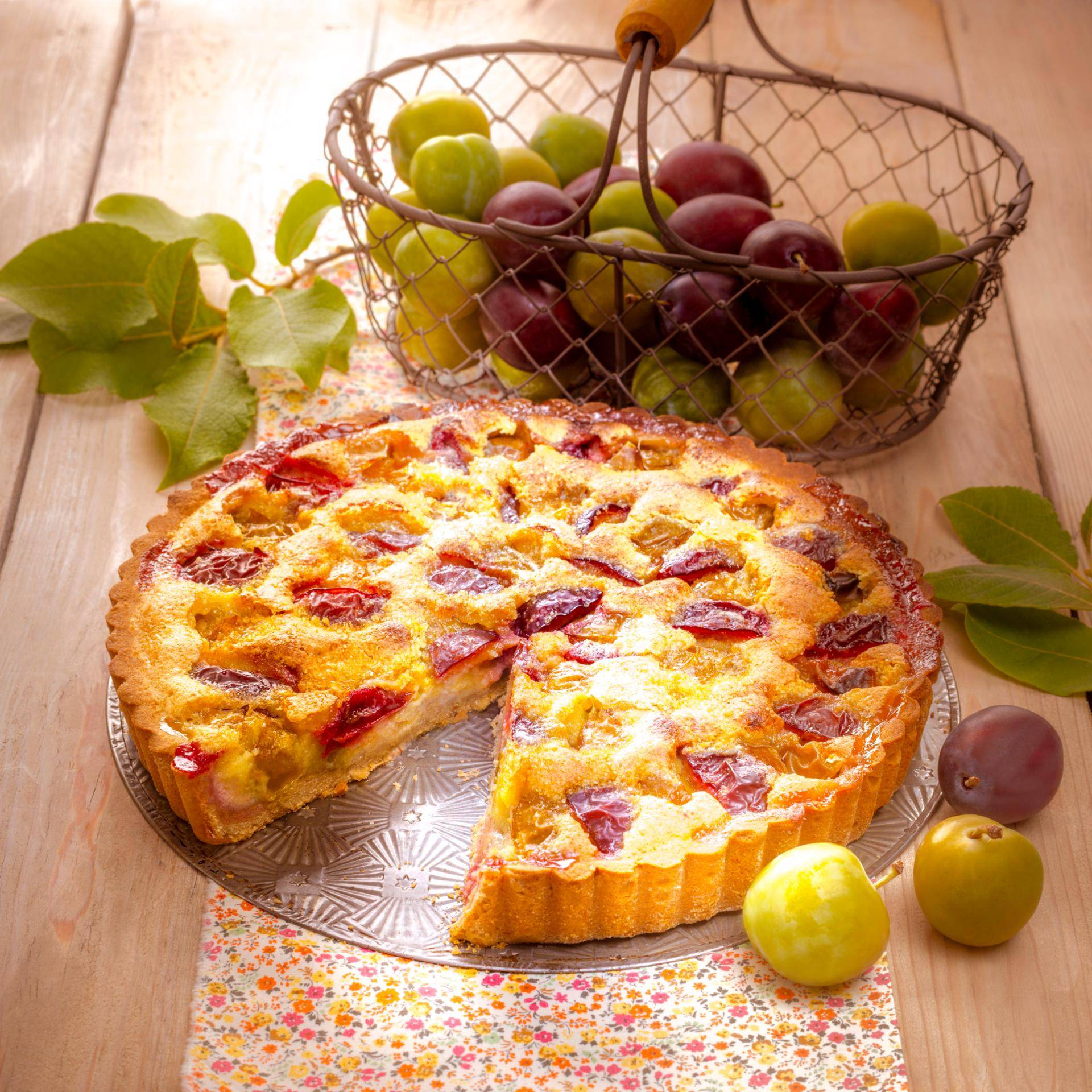 Tarte Amandine mit Pflaumen - Rezepte Prep & Cook Connect | Krups