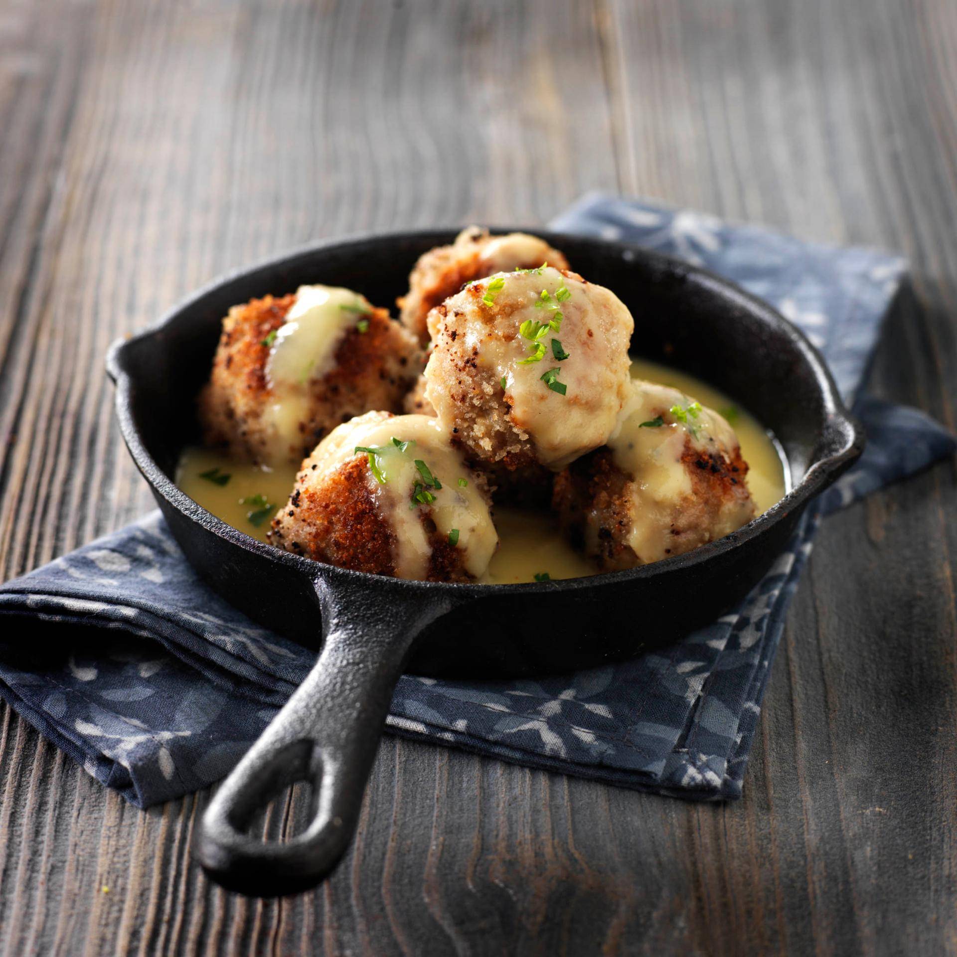 Fleischklöße mit Weißweinsauce - Rezepte Prep & Cook | Krups