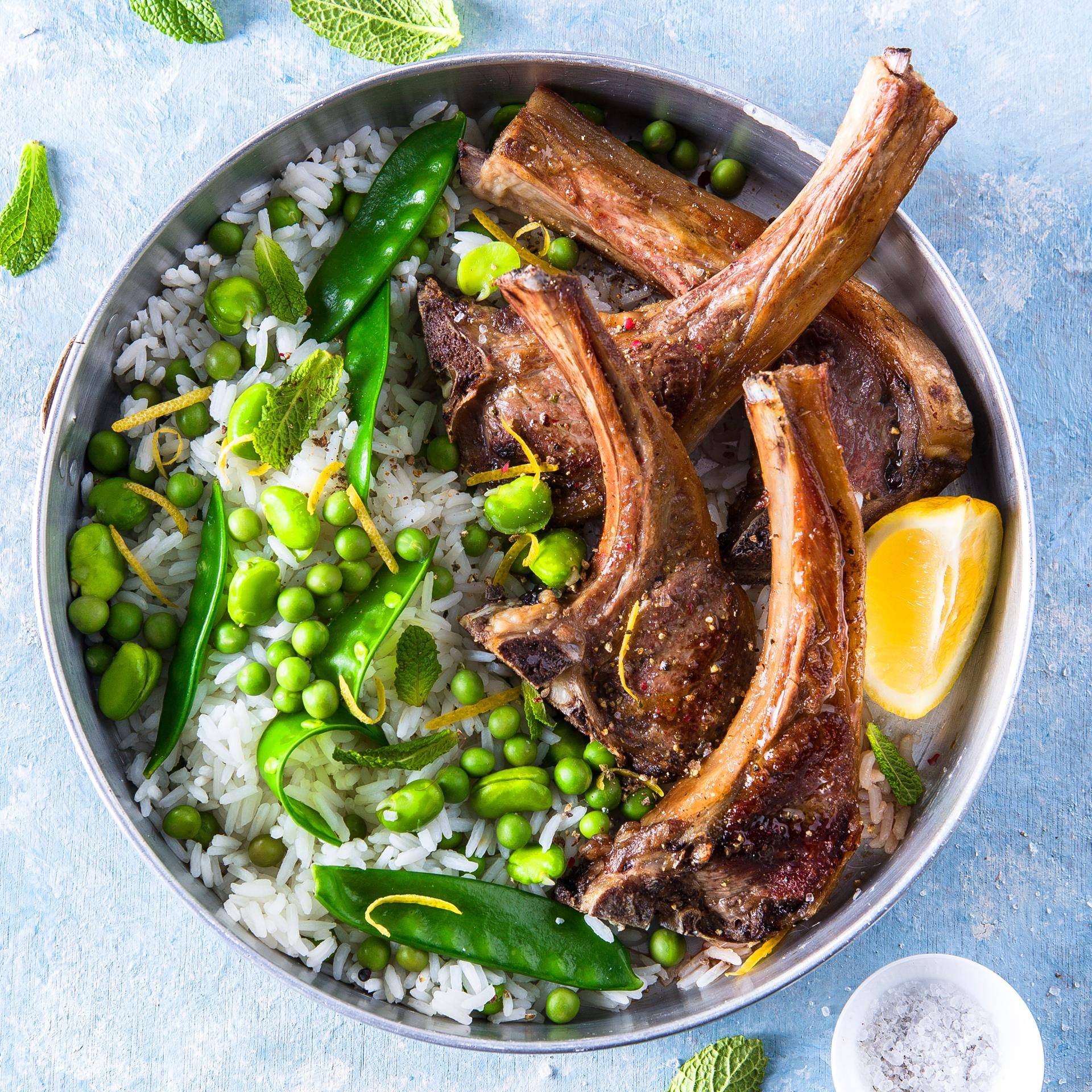 Lammkoteletts mit Zitrone - Rezepte Cookeo | Krups