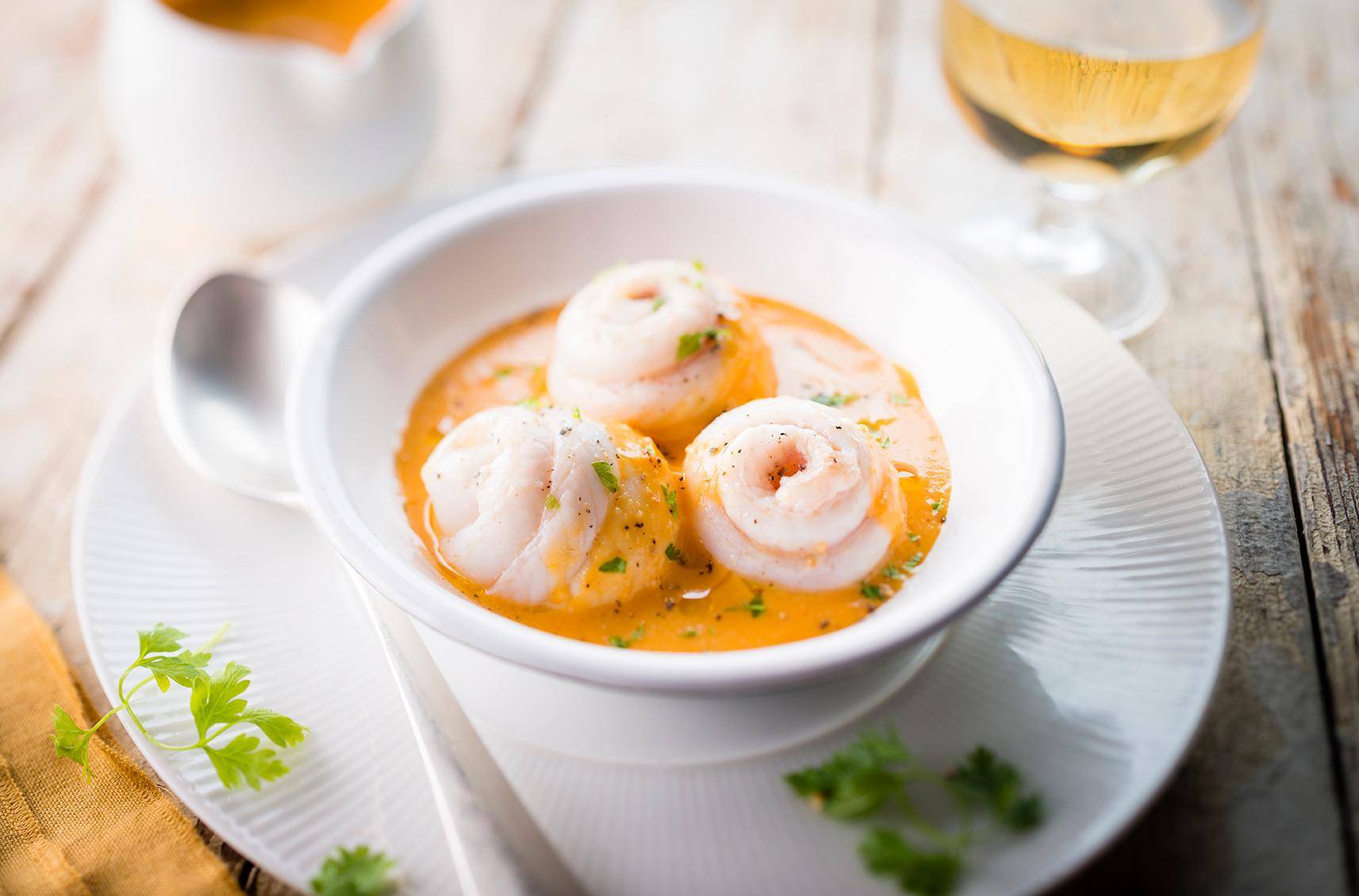 Fischrouladen in Krebssauce - Rezepte Cookeo | Krups