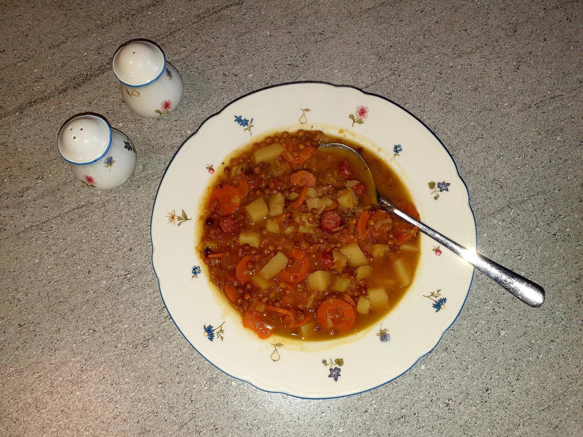 Linseneintopf deftig lecker - Rezepte Cookeo | Krups