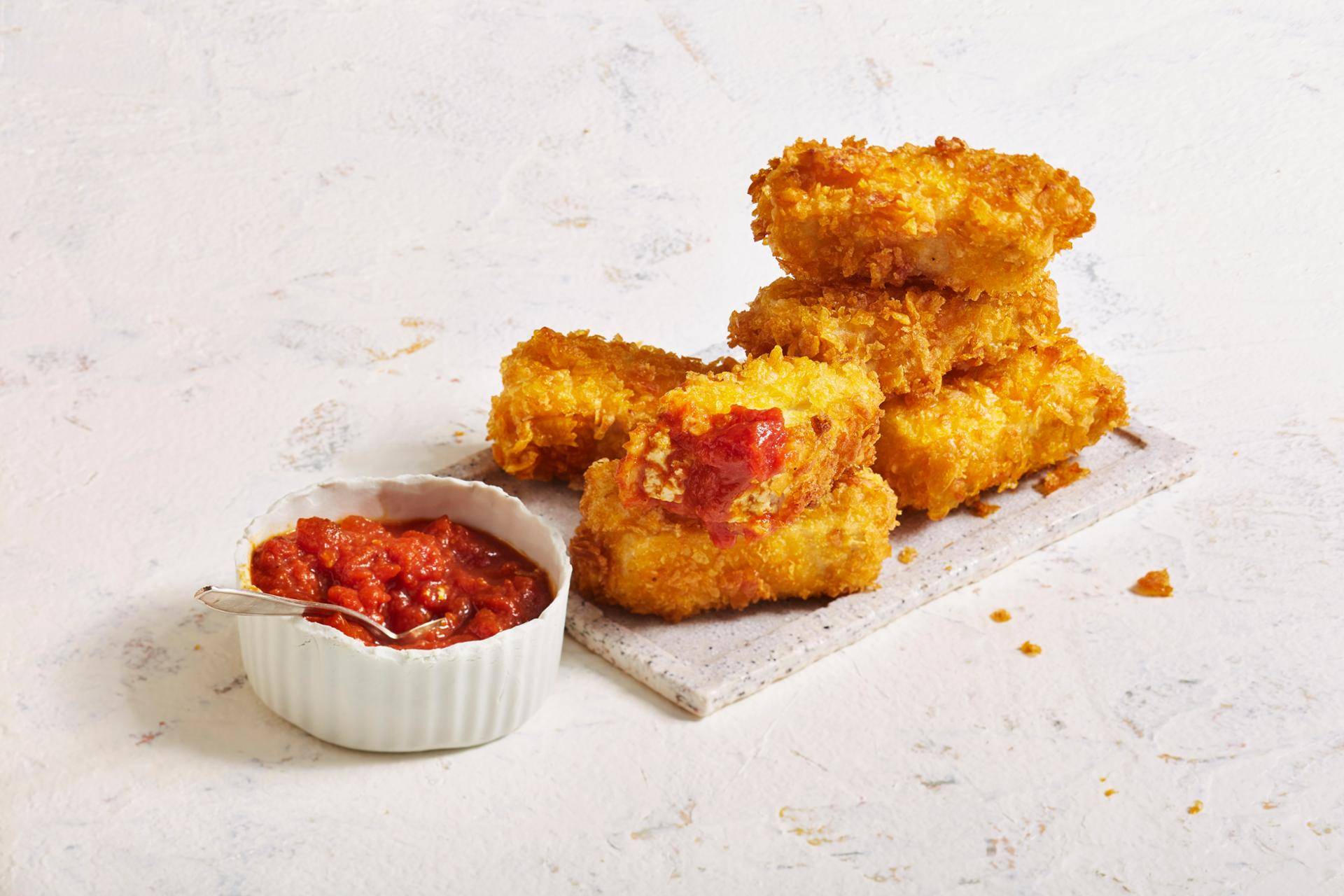 Veggie Nuggets mit Salsa - Rezepte undefined | Krups