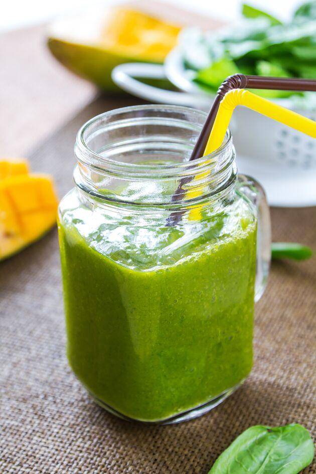 Saft aus Mango und Spinat - Rezepte Perfectmix + | Krups