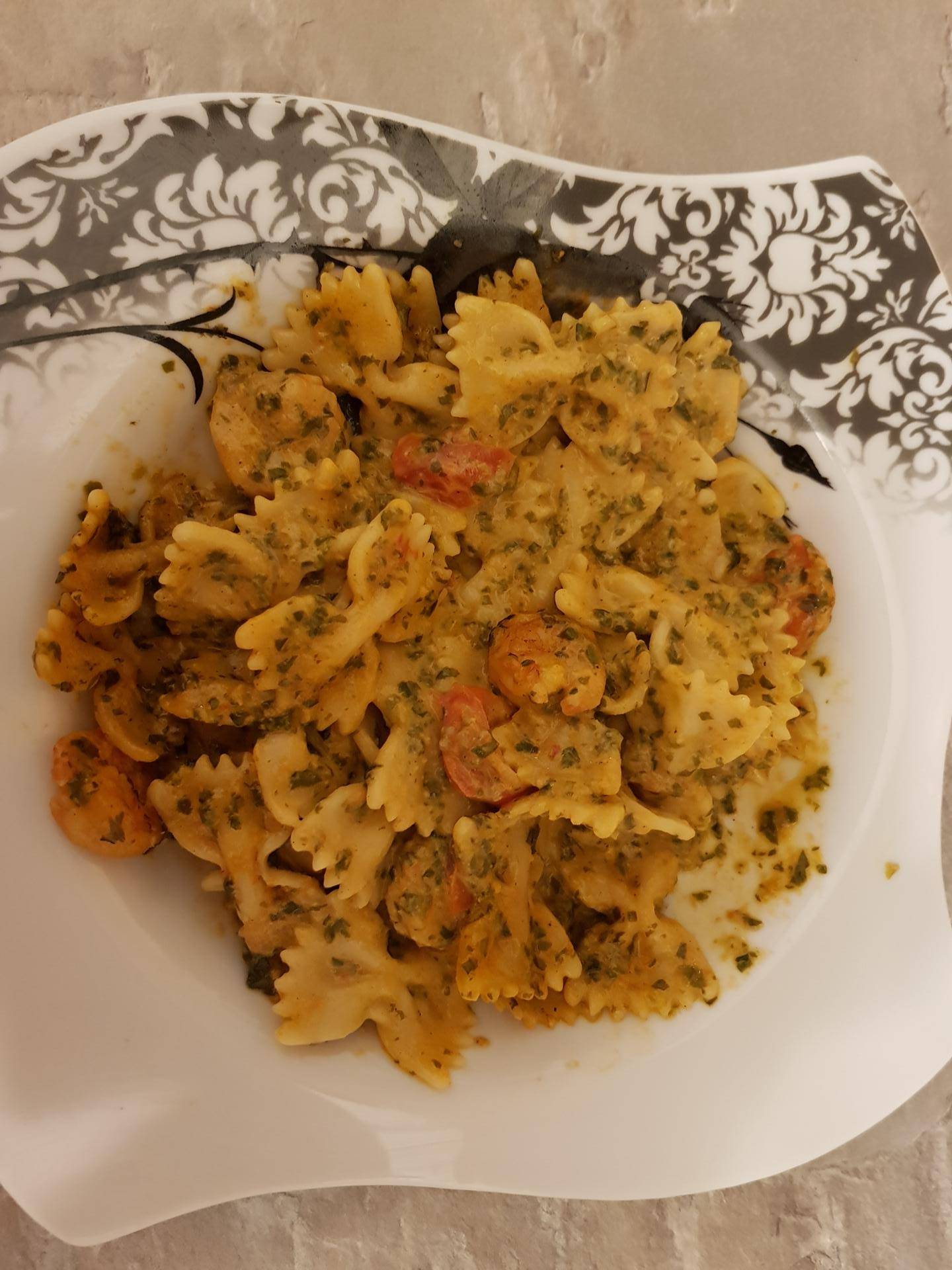 Garnelen-Spinat-OnePotPasta - Rezepte Cookeo | Krups