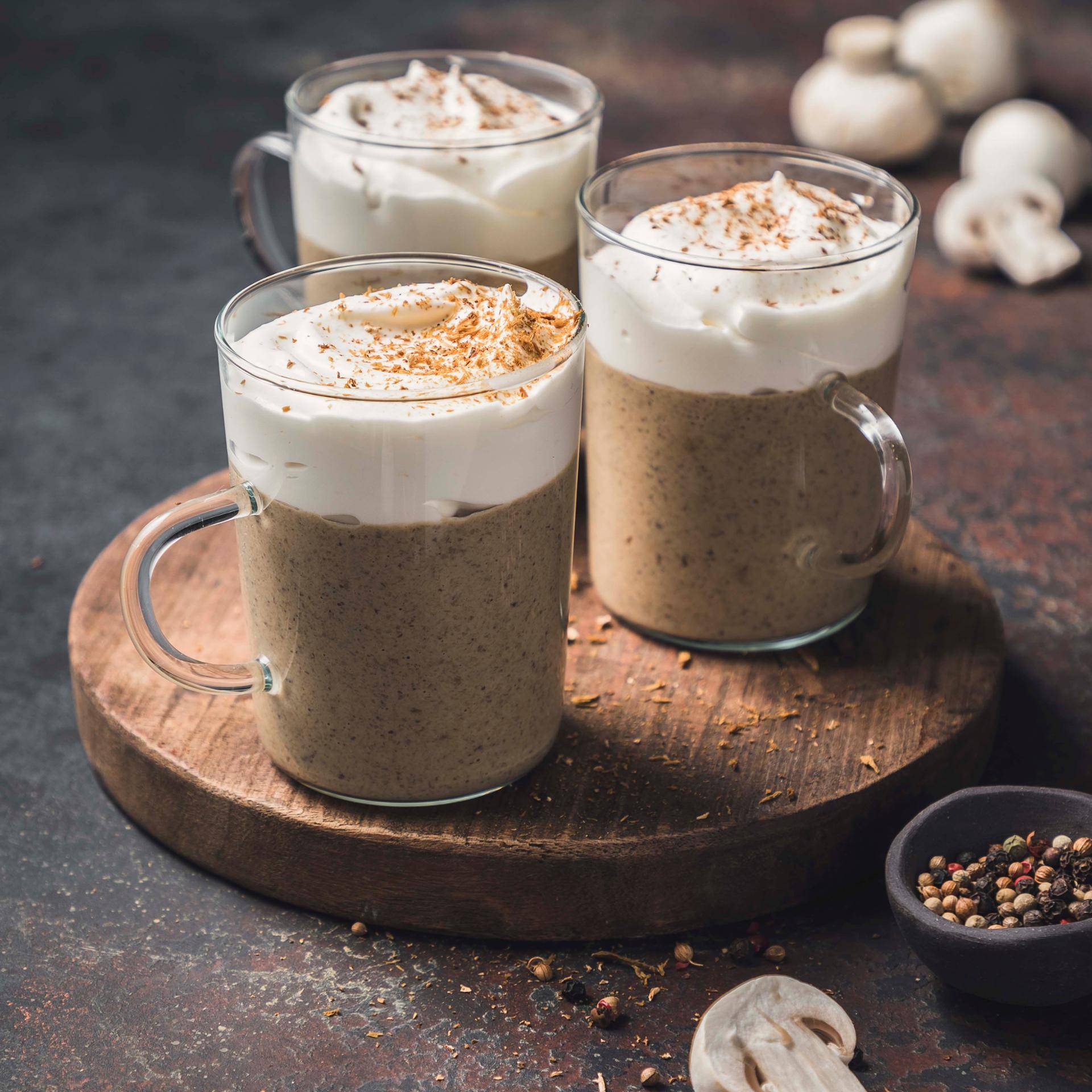 Cappuccino mit Pilzen - Rezepte Prep & Cook | Krups