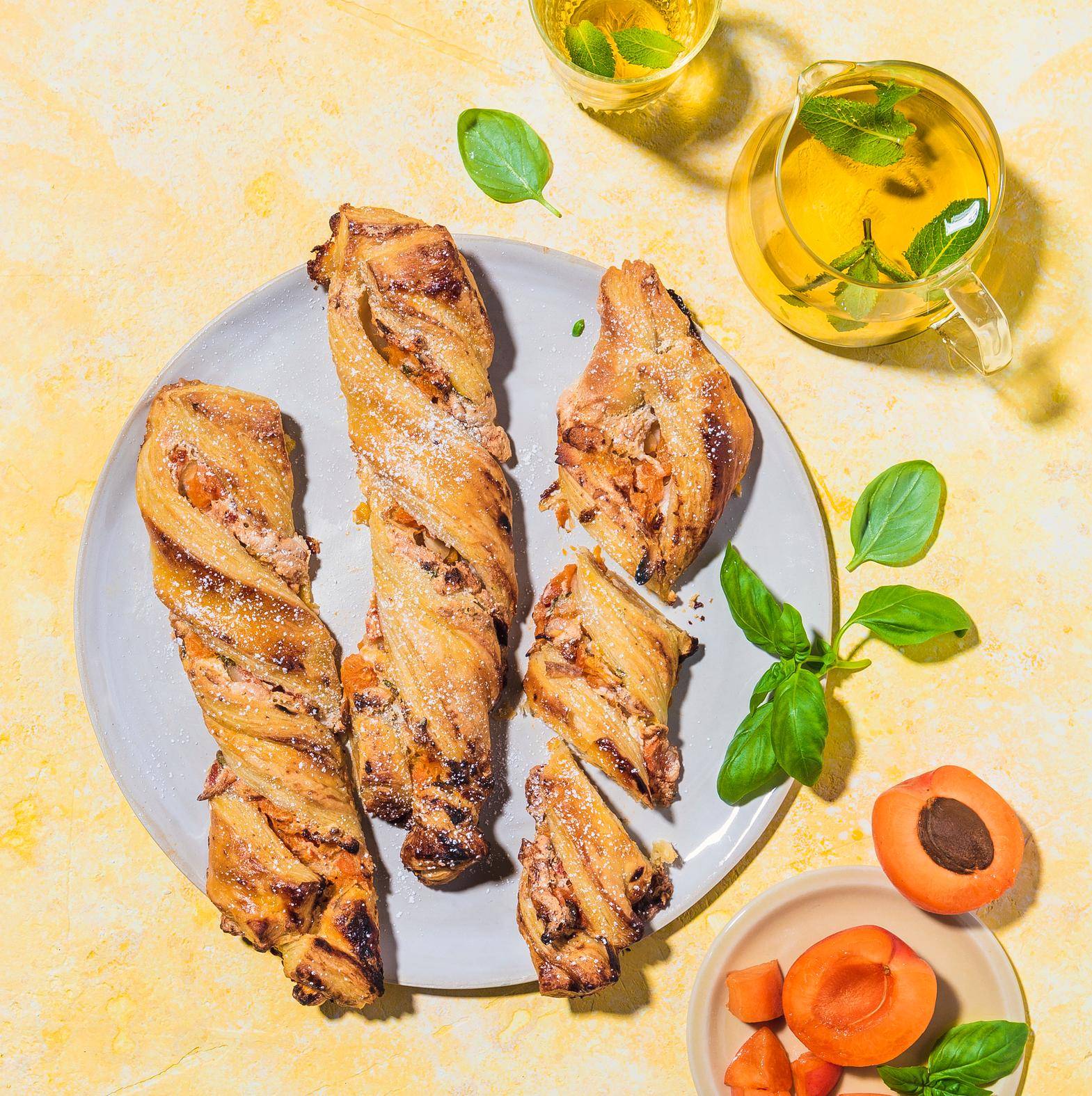 Aprikosen-Basilikum-Gebäck - Rezepte Prep & Cook | Krups