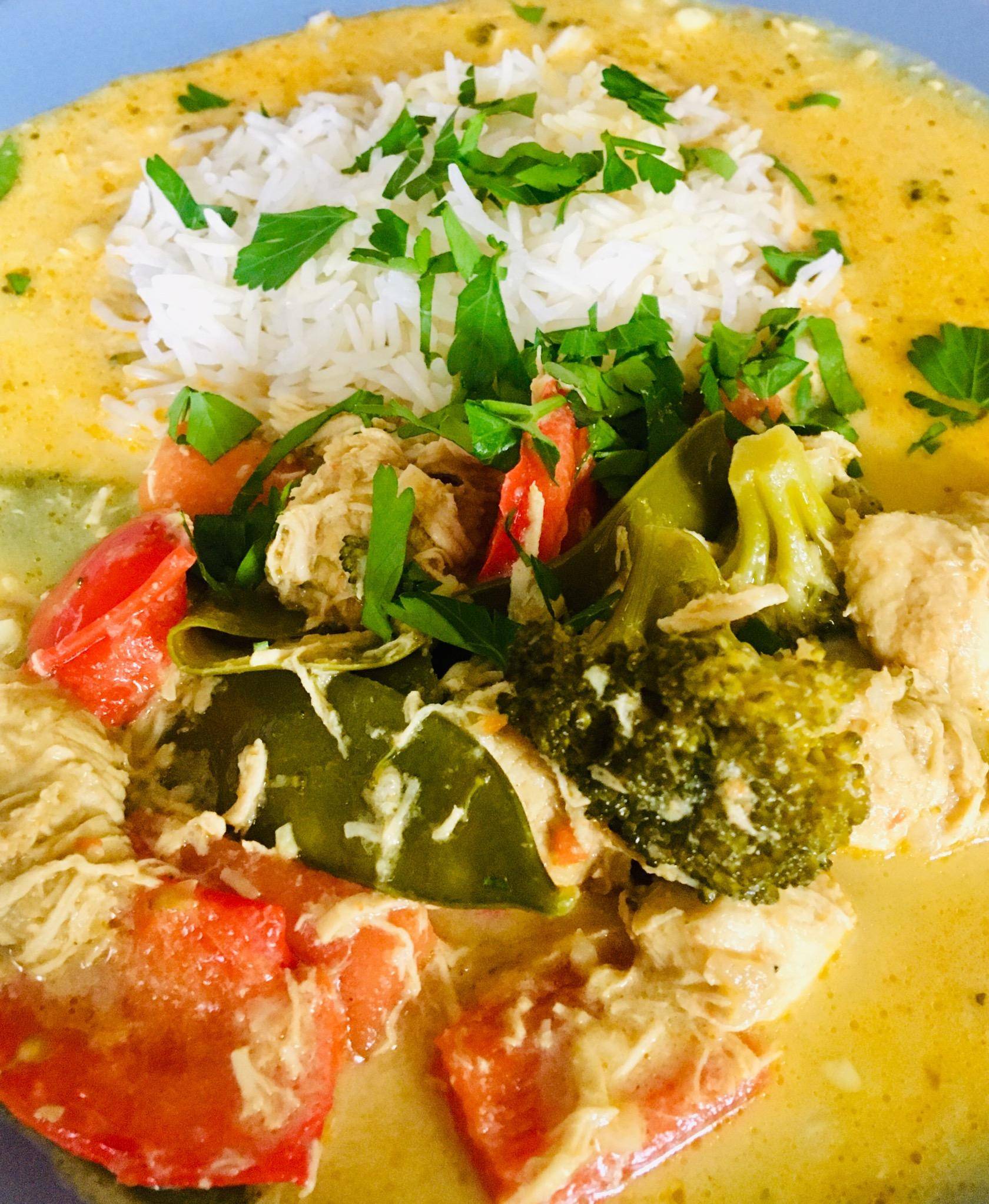 Gelbes Thai- Curry mit Huhn - Rezepte Prep & Cook | Krups
