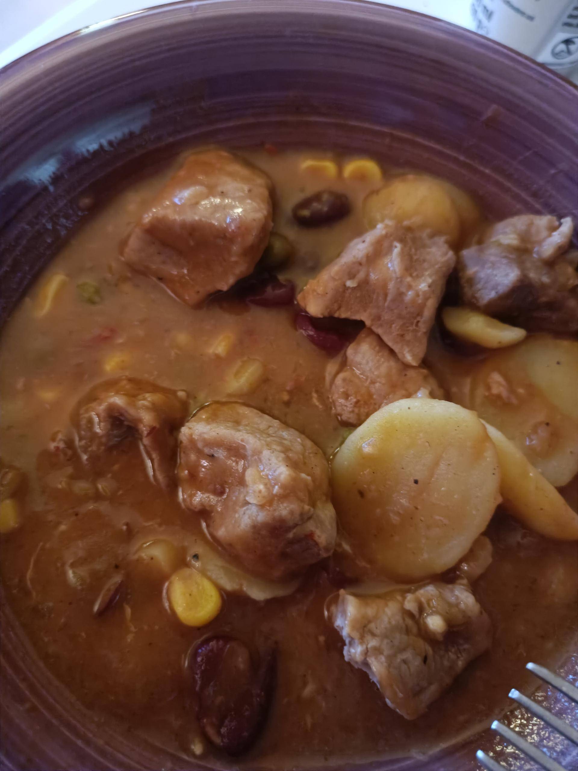 Schweinefleisch mit Kartoffeln und Bohnen - Rezepte Cookeo | Krups