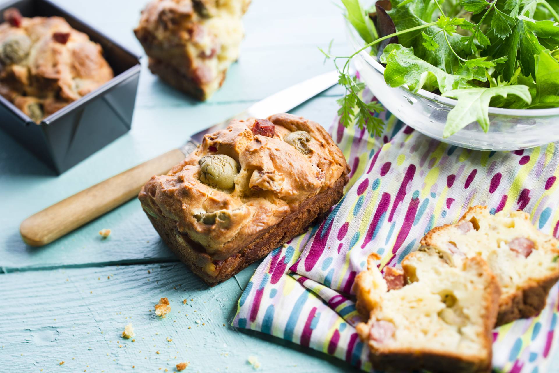 Oliven-Ricotta-Kuchen - Rezepte Cookeo | Krups