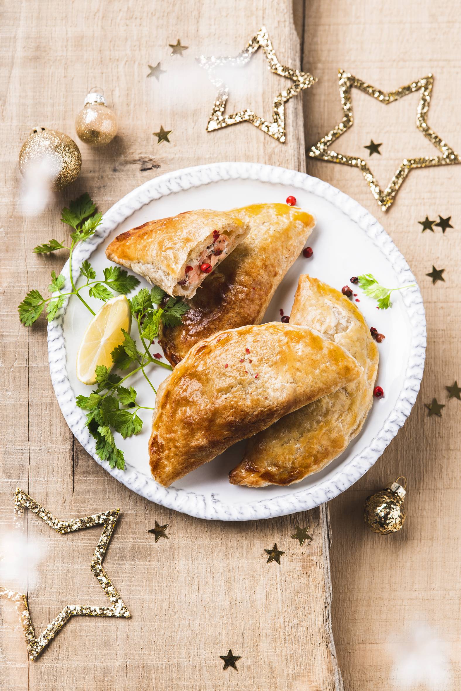 Blätterteiggebäck mit Lachs und Spinat - Rezepte Kitchen Machines Touch/Touch + | Krups