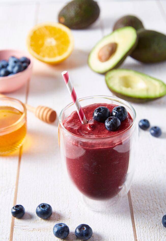Smoothie mit Avocado und Blaubeeren - Rezepte Perfectmix + | Krups