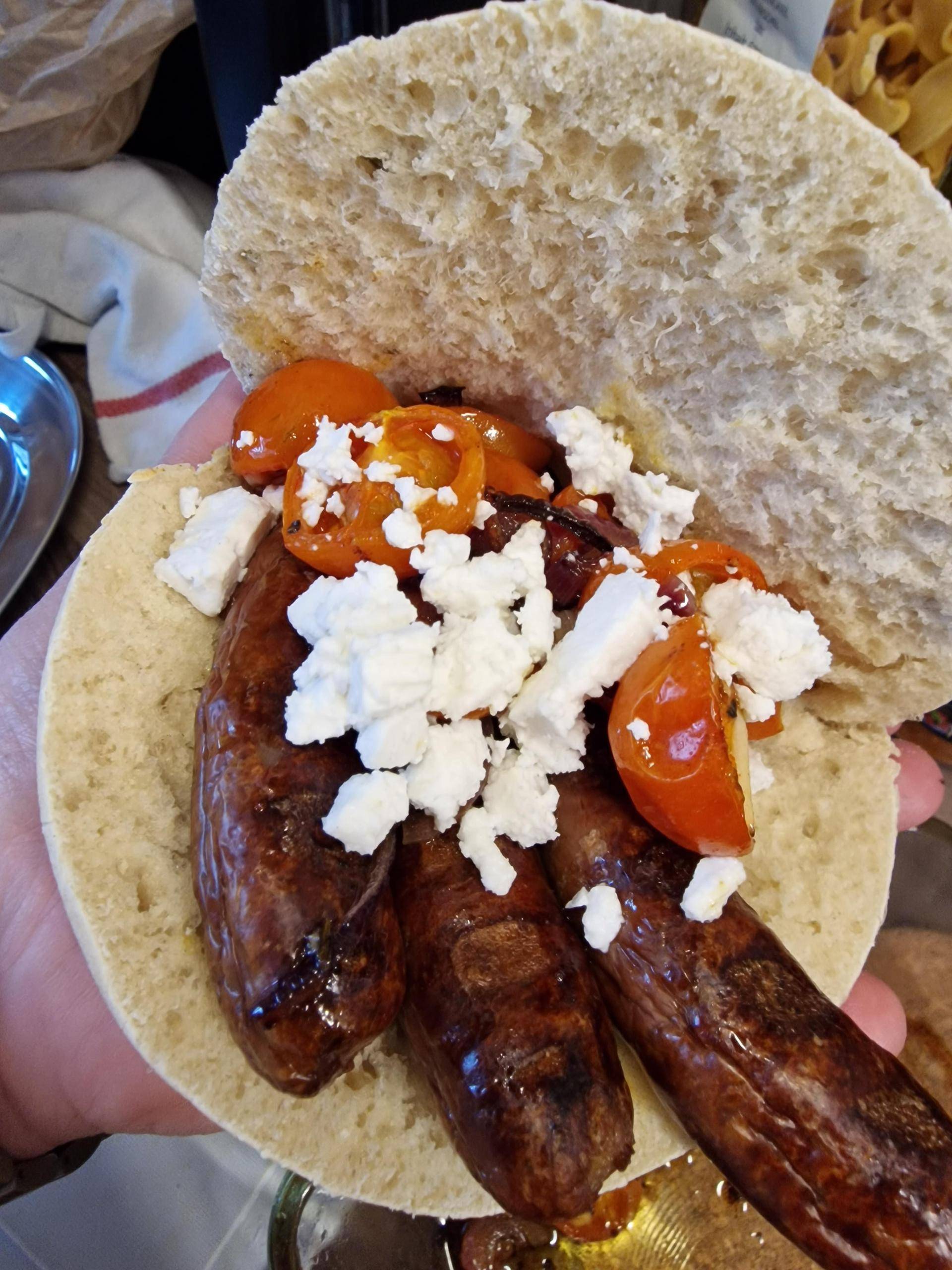 Pitabrot mit Merquez - Rezepte Cookeo | Krups