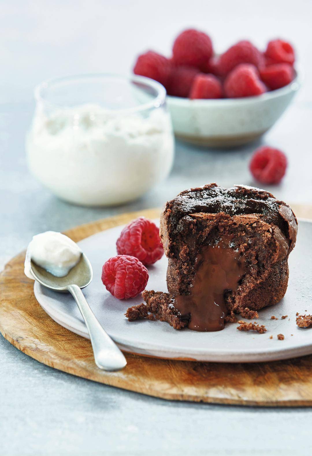 Schokoladen-Lavakuchen - Rezepte Kitchen Machines Touch/Touch + | Krups