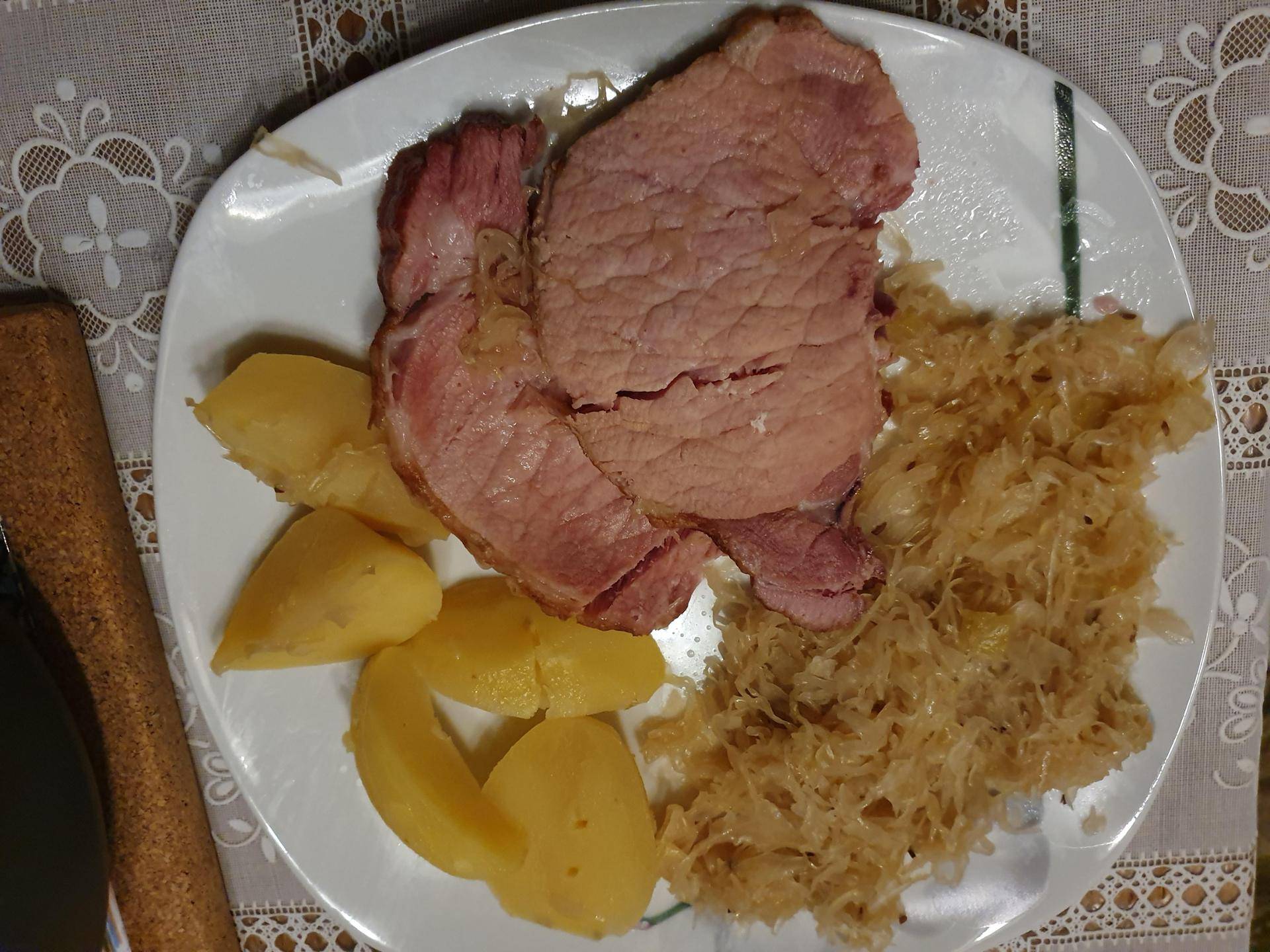 Kasseler Kotelett mit Sauerkraut und Kartoffel - Rezepte Cookeo | Krups