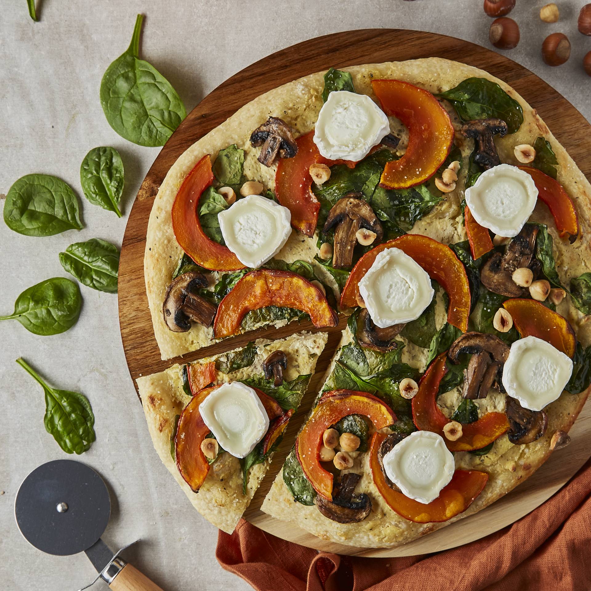 Weiße Pizza mit Wintergemüse - Rezepte Prep & Cook | Krups