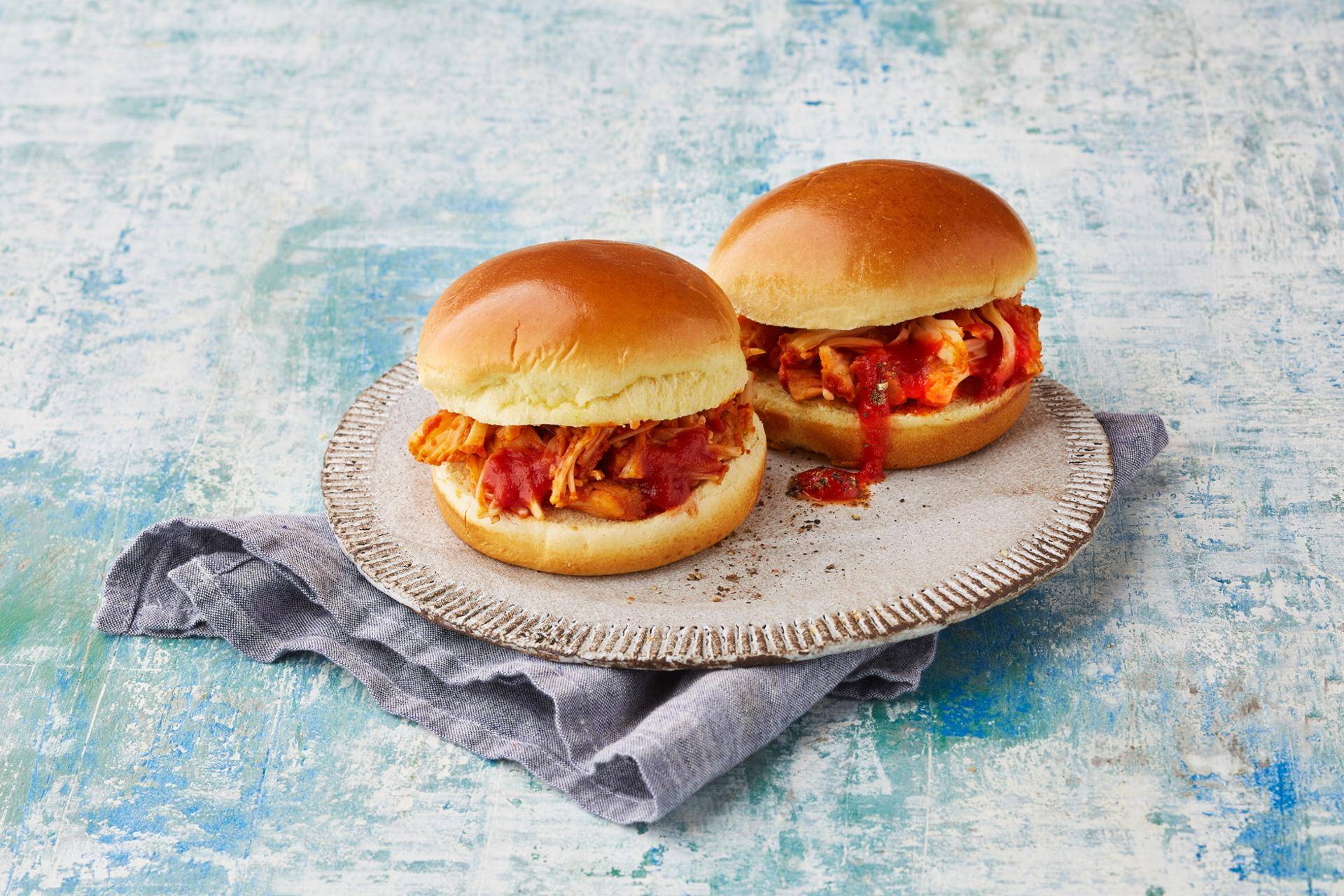 Pulled Jackfruit Burger - Rezepte Cookeo | Krups