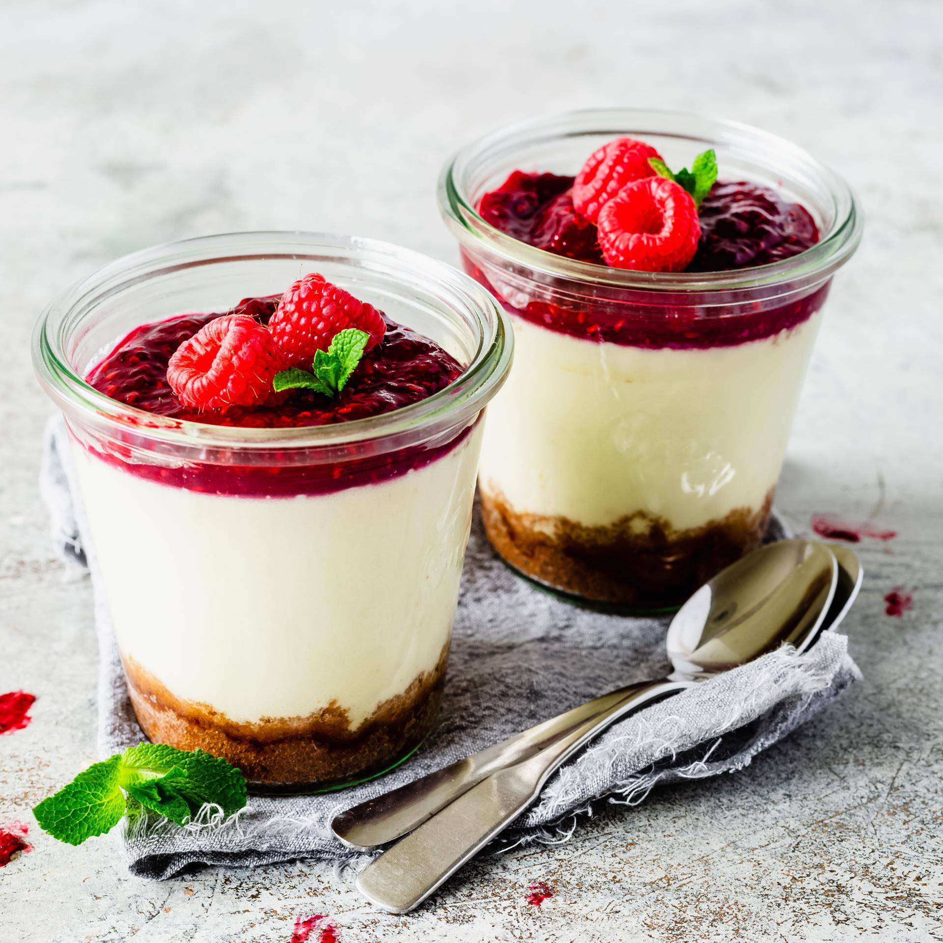 Käsekuchen im Glas - Rezepte Prep & Cook Connect | Krups