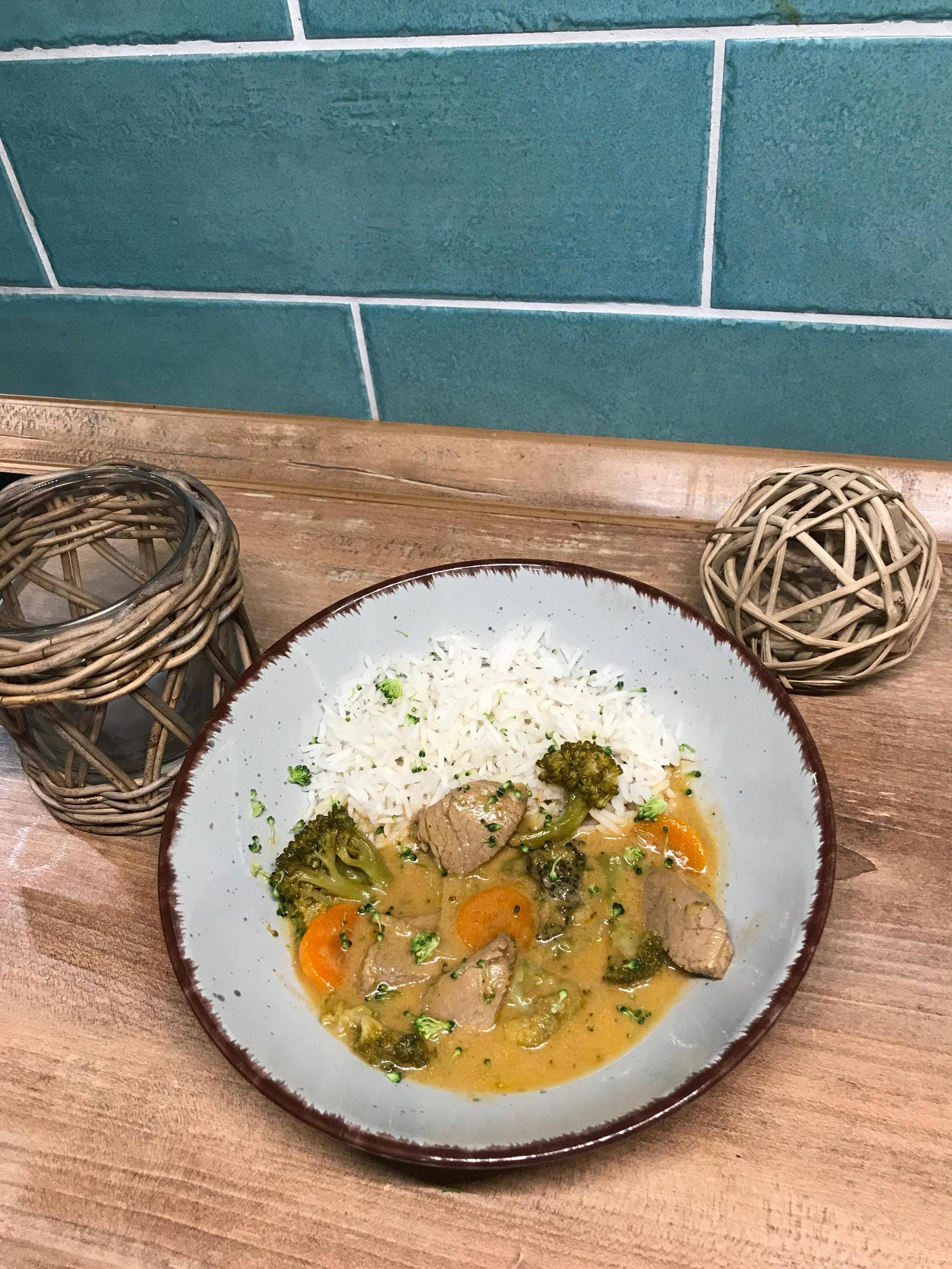Kokos-Curry mit Reis - Rezepte Prep & Cook | Krups