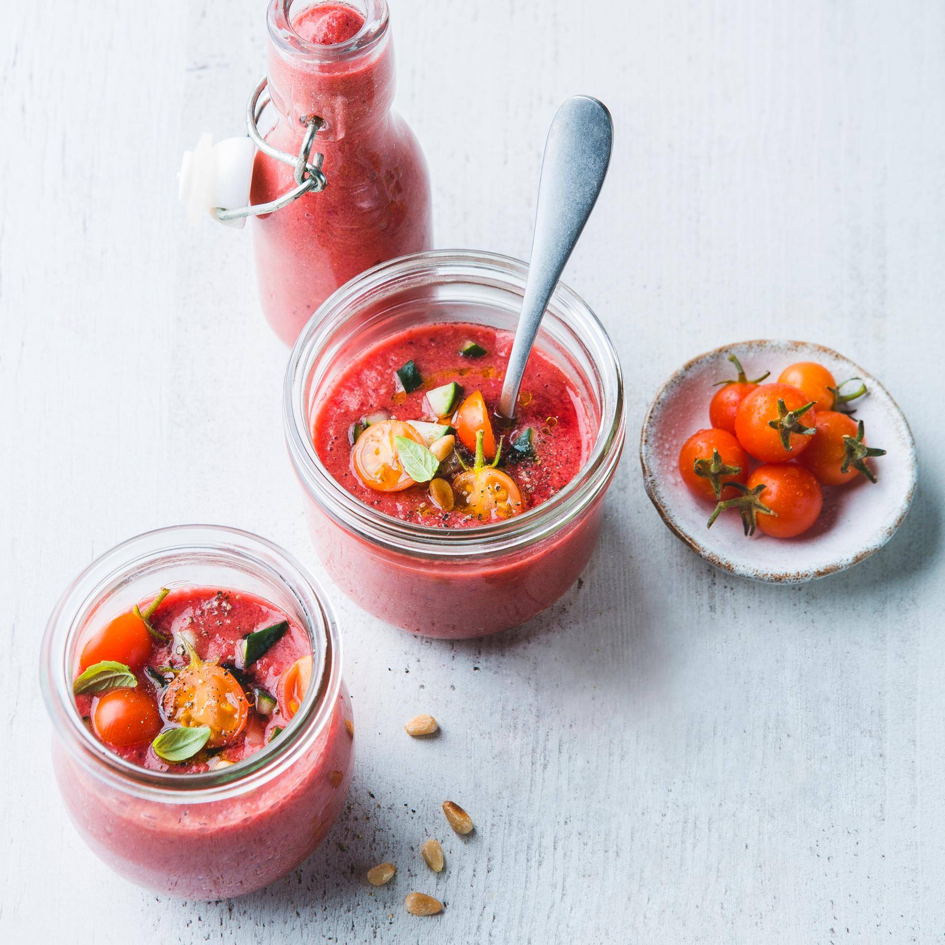 Tomaten-Gazpacho - Rezepte Kitchen Machines Touch/Touch + | Krups