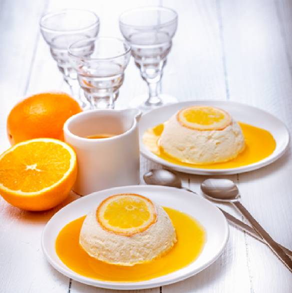 Orangen-Eisparfait - Rezepte Prep & Cook | Krups