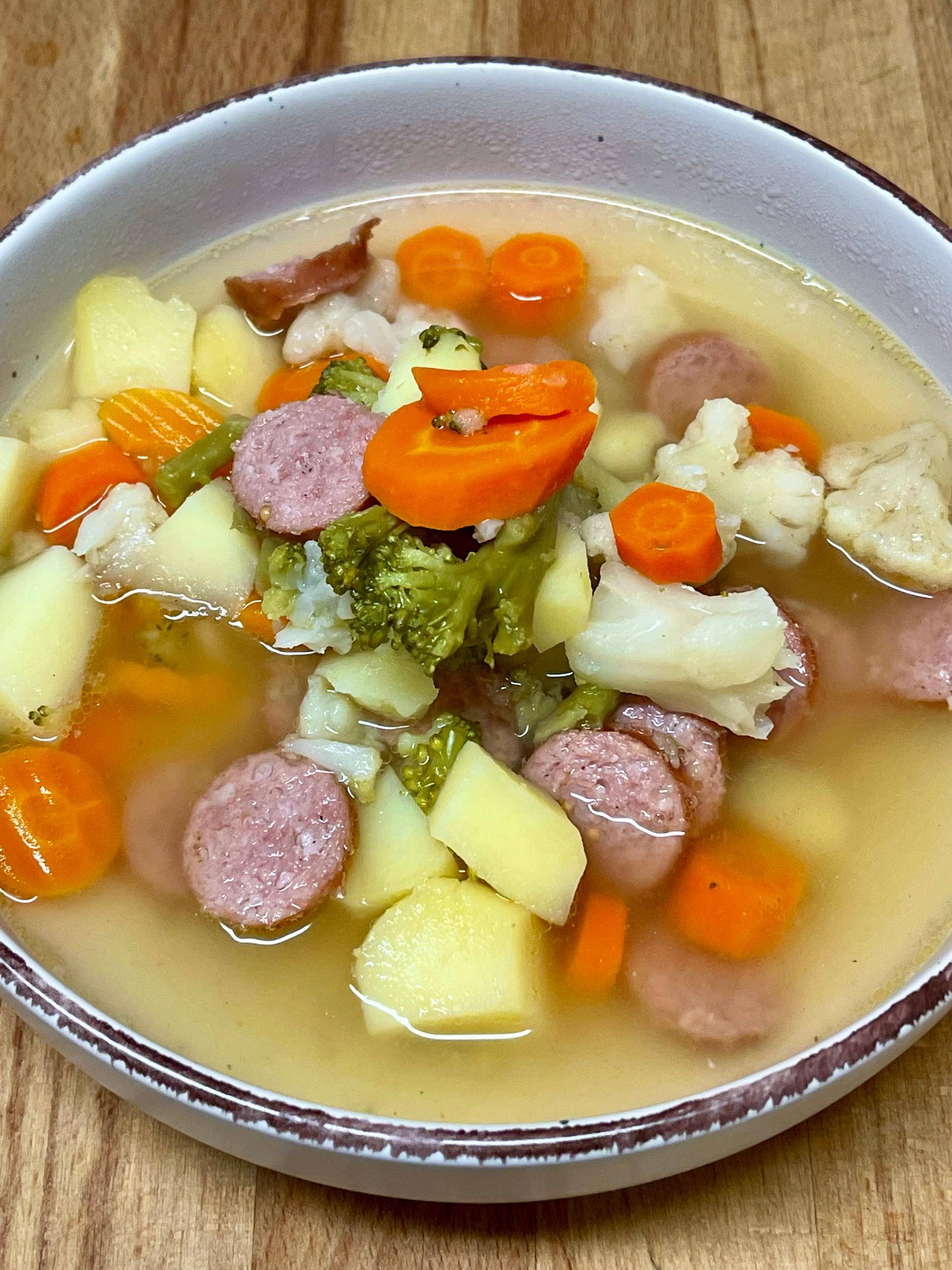 Gemüsesuppe nach Daggi Art - Rezepte Cookeo V3 | Krups