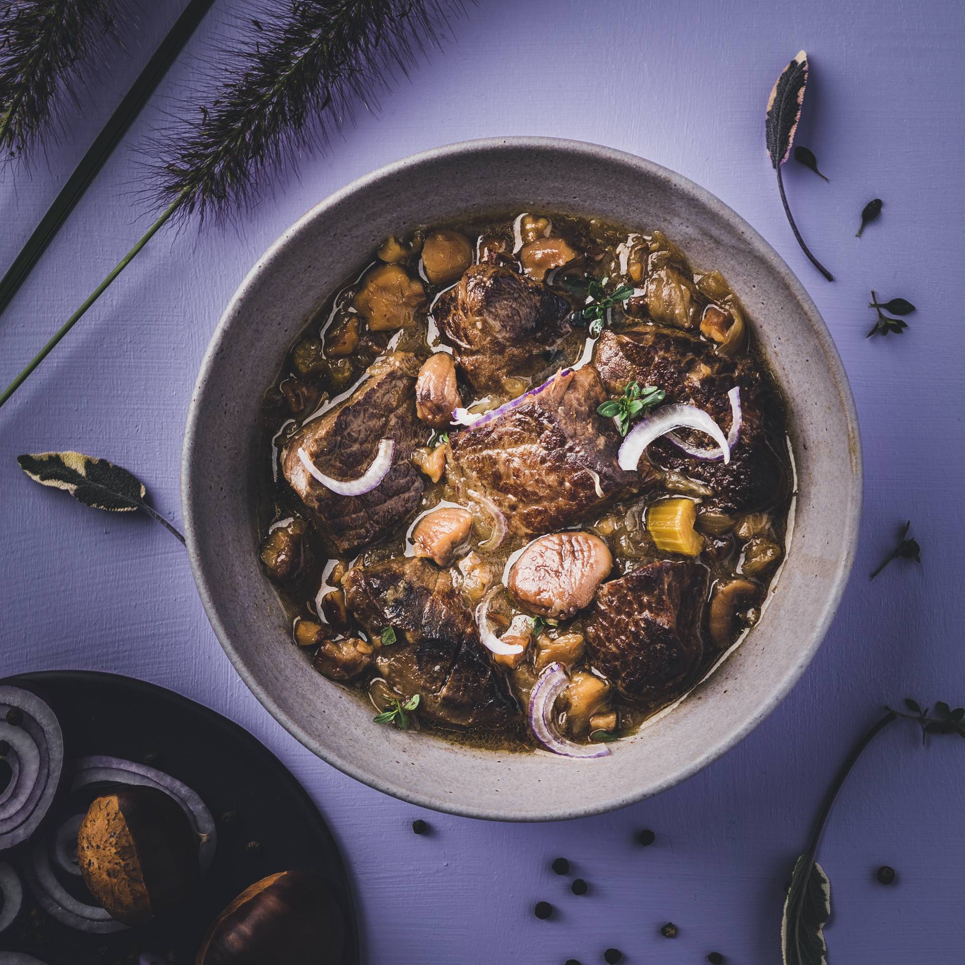 Rindfleischeintopf m. Kastanien - Rezepte Cookeo | Krups