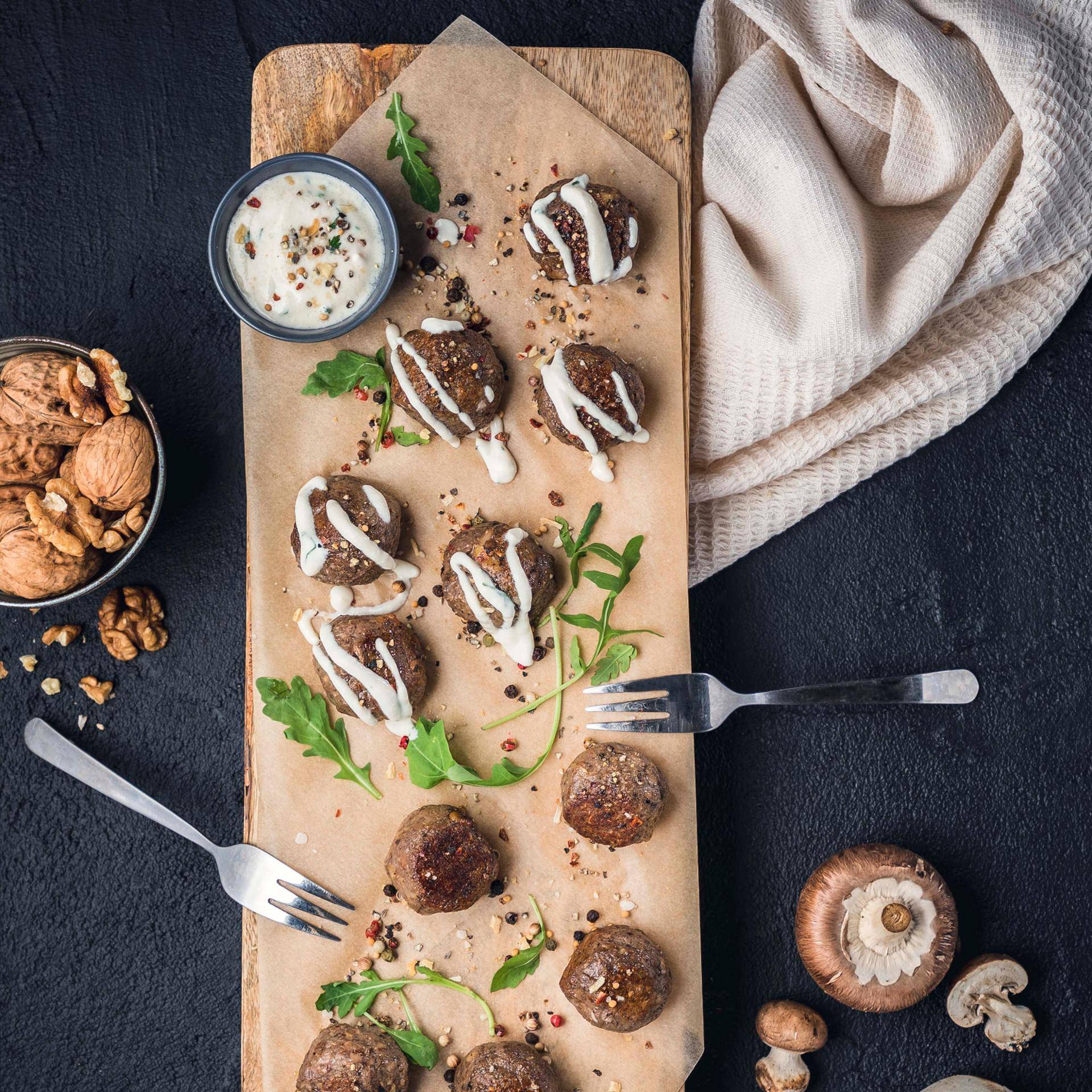 Pilz-Frikadellen - Rezepte Prep & Cook | Krups