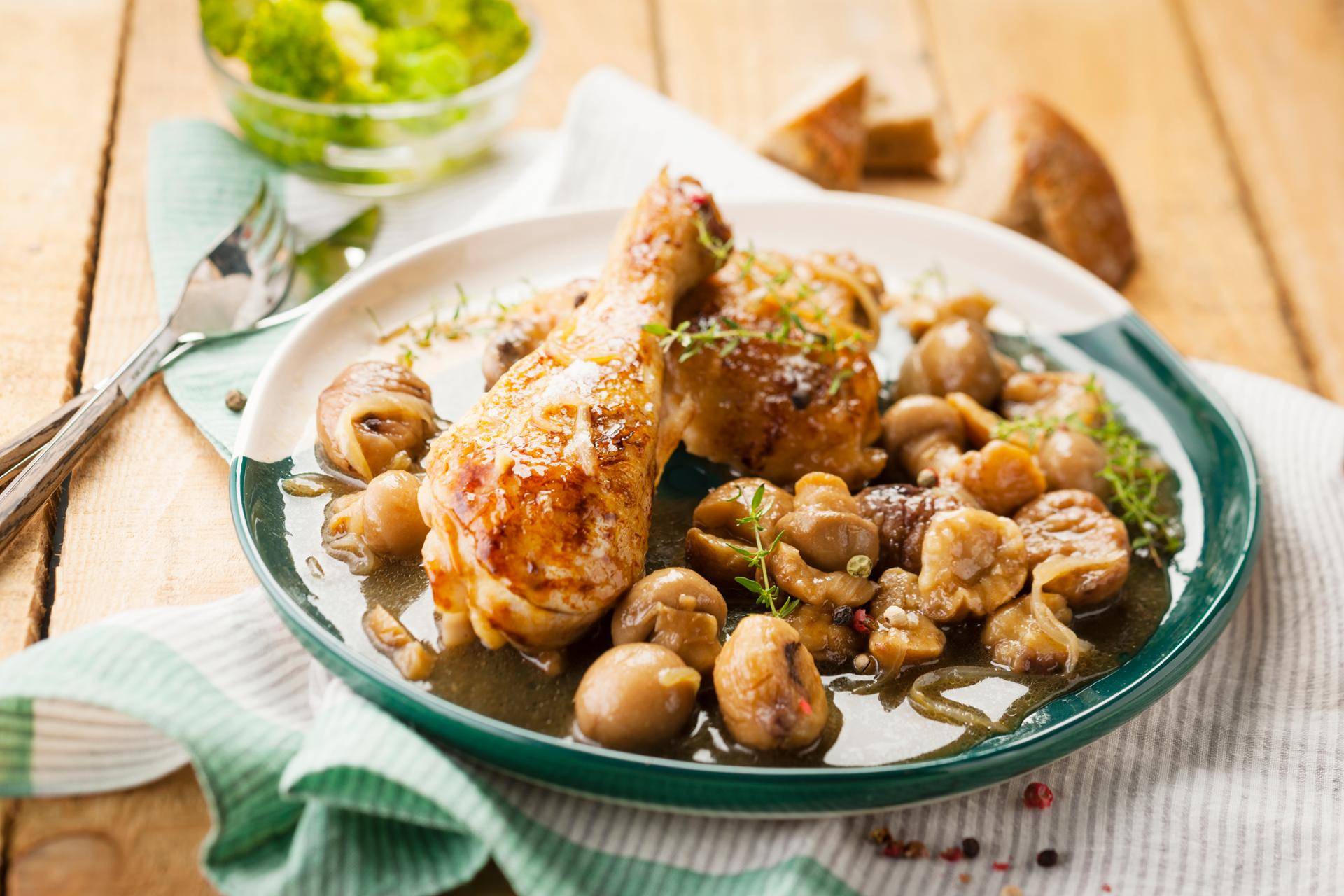 Hähnchen mit Maronen - Rezepte Cookeo | Krups