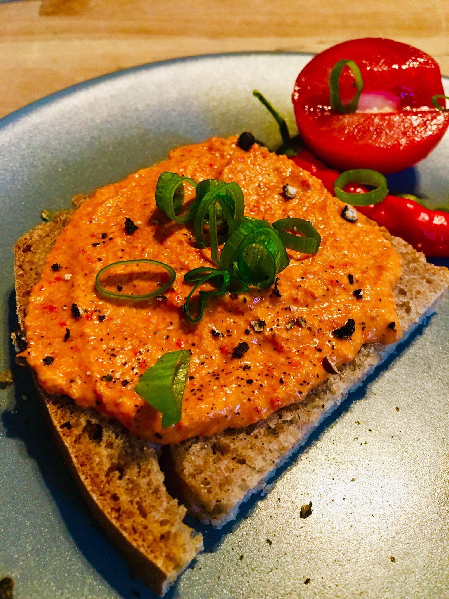 Cashew-Aufstrich mit gegrillter Paprika - Rezepte Prep & Cook | Krups