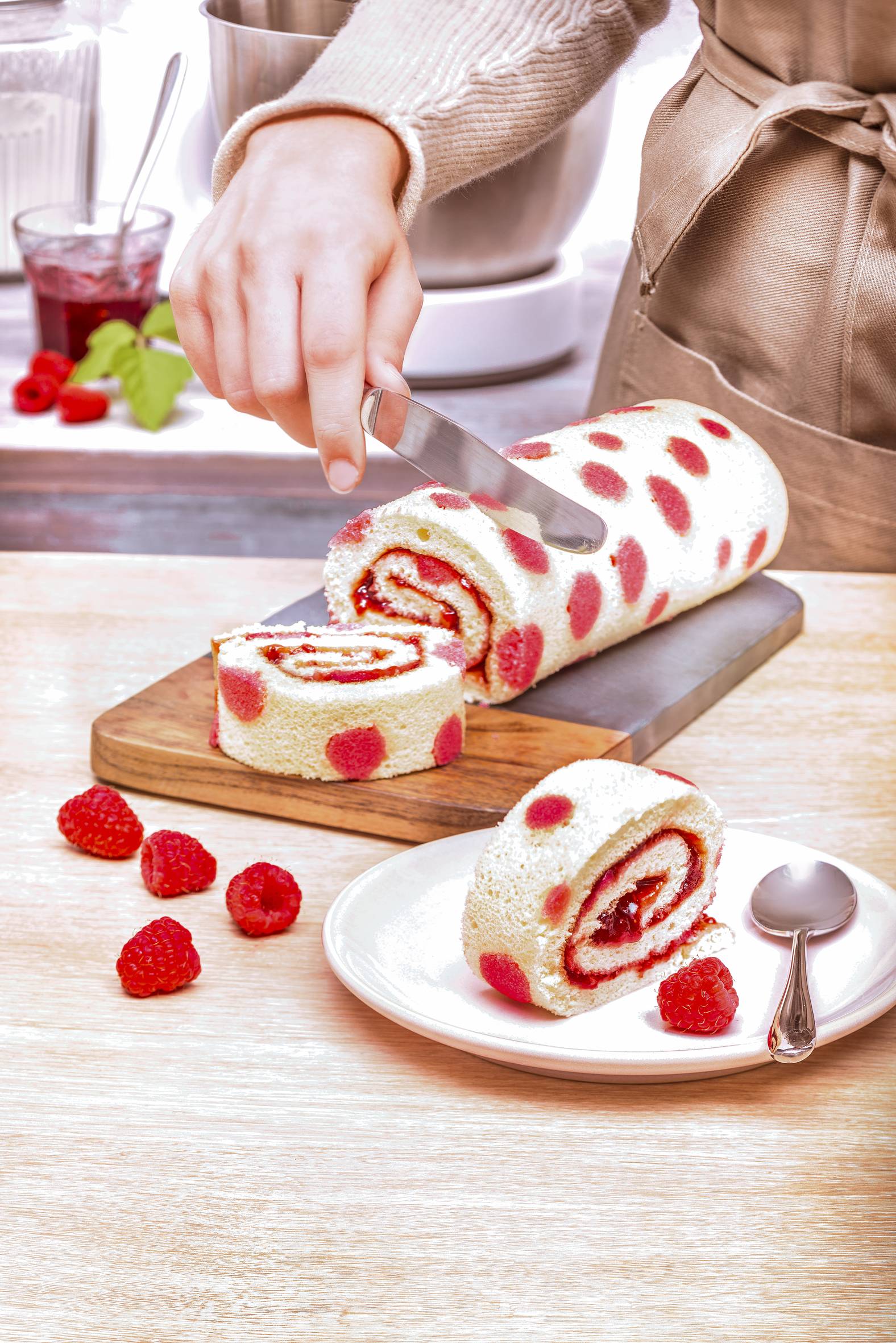 Freche Biskuitrolle - Rezepte undefined | Krups