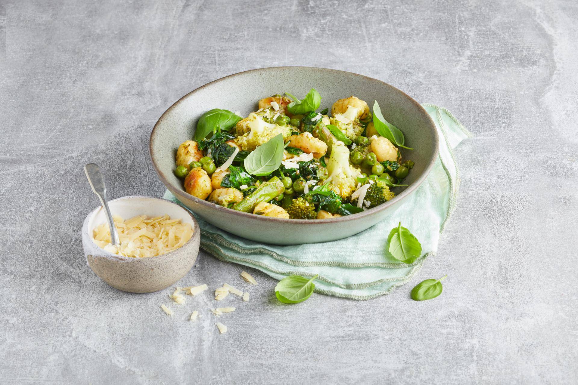 Gnocchi mit Pesto und Gemüse - Rezepte Cookeo | Krups