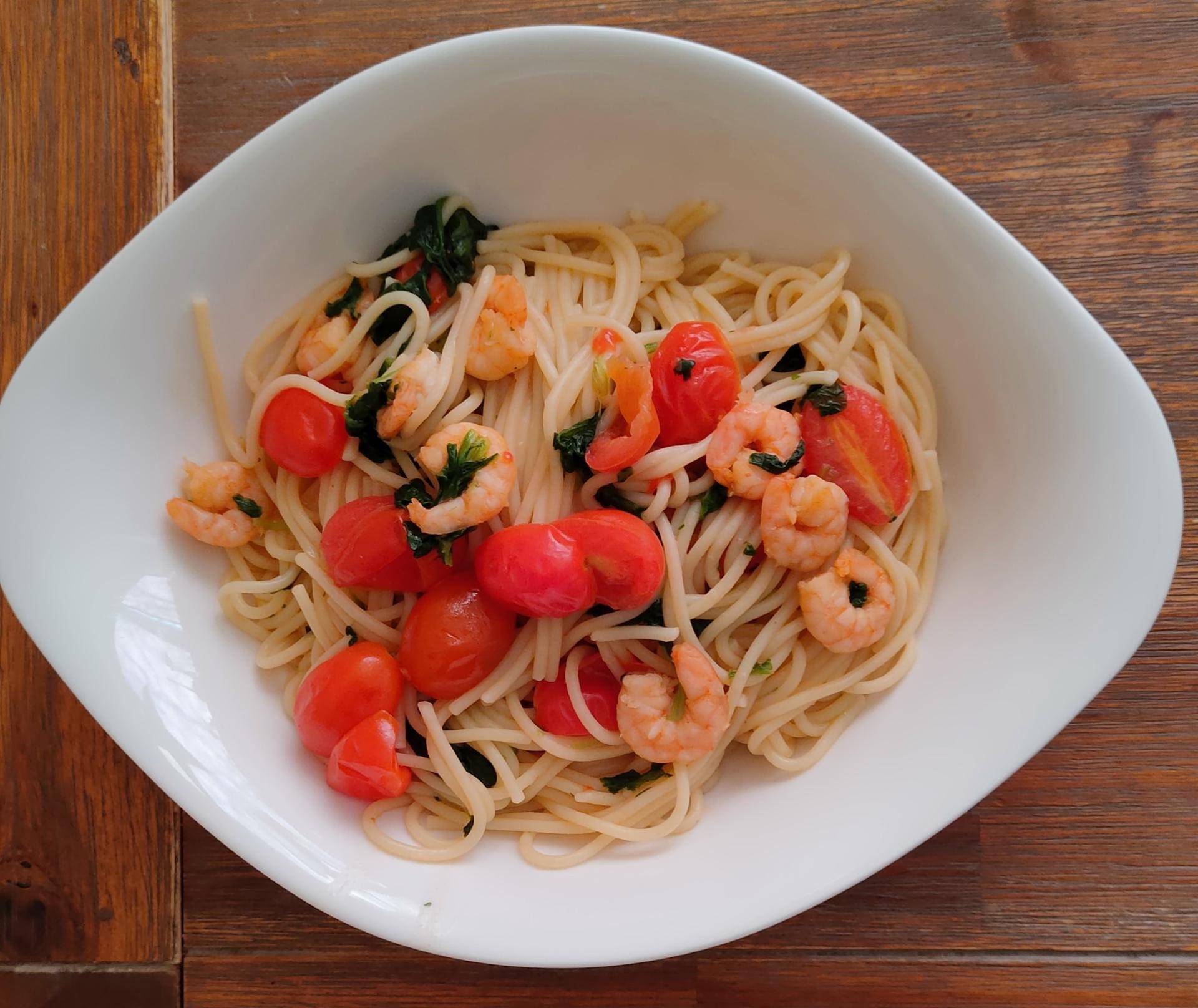 Spaghetti mit Garnelen - Rezepte Cookeo V3 | Krups