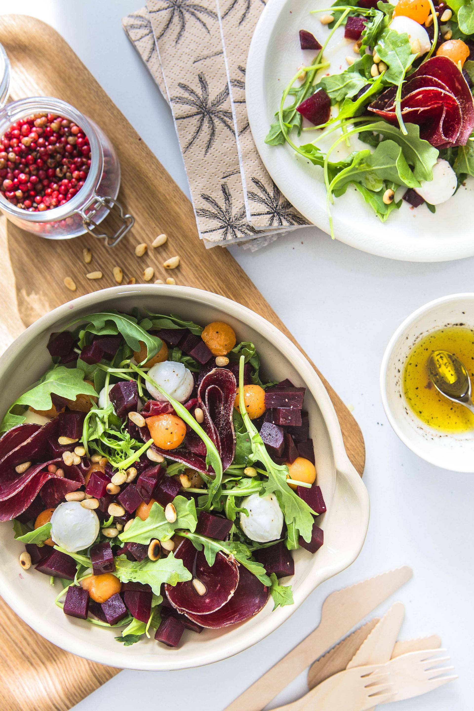 Salat mit Roter Bete, Melone - Rezepte Cookeo | Krups
