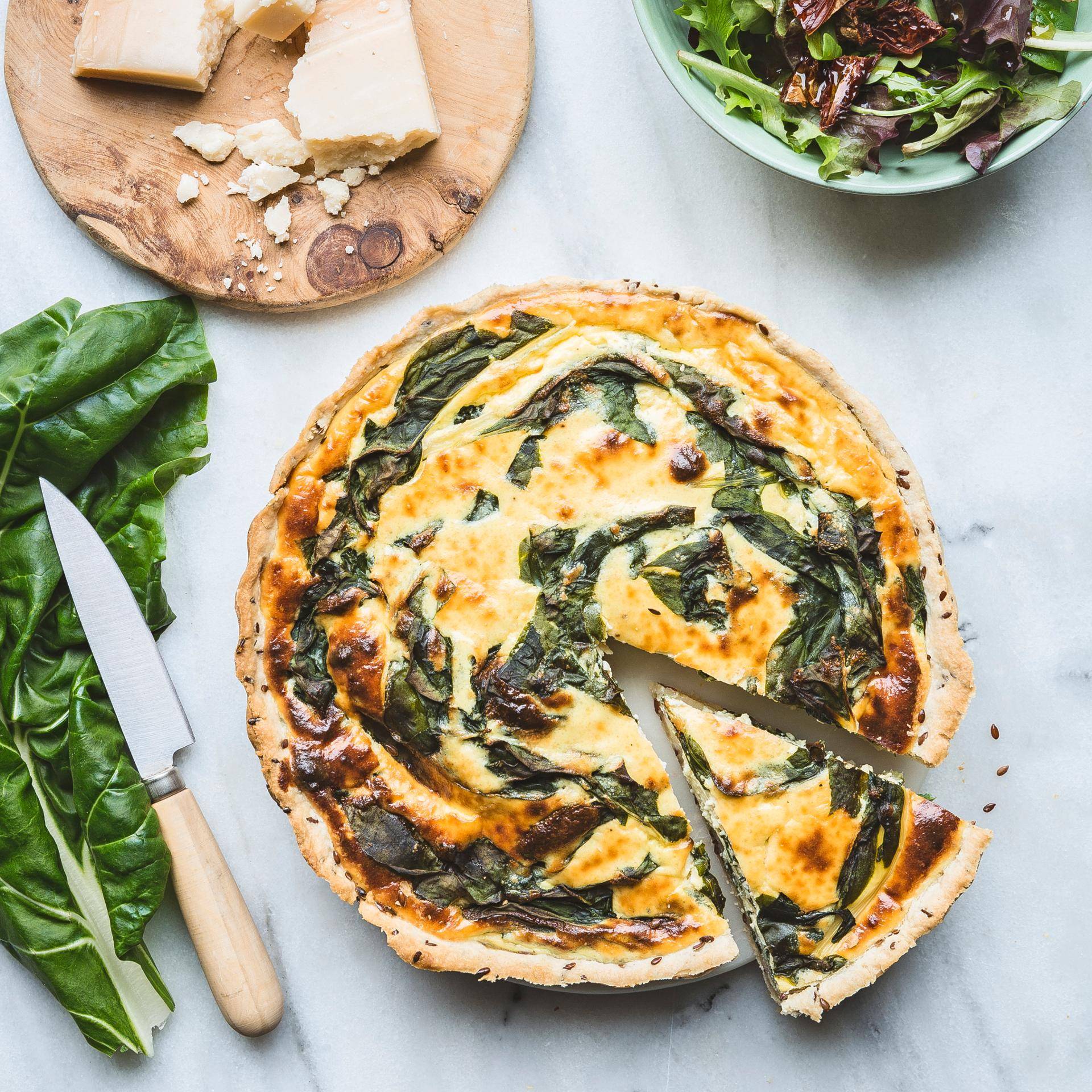 Mangold-Ricotta-Kuchen - Rezepte Prep & Cook | Krups