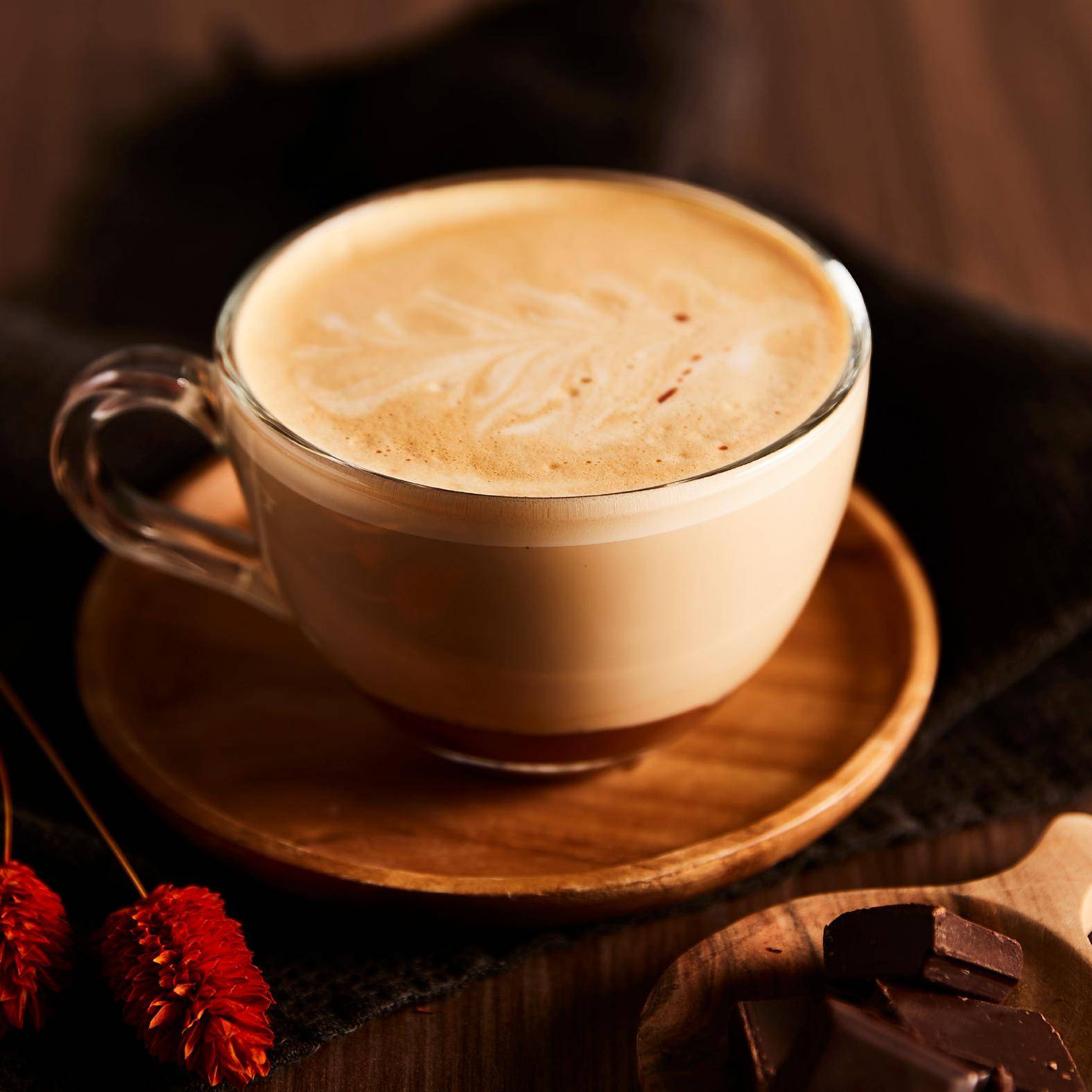 Flat White mit Schokolade - Rezepte Latte Intense | Krups