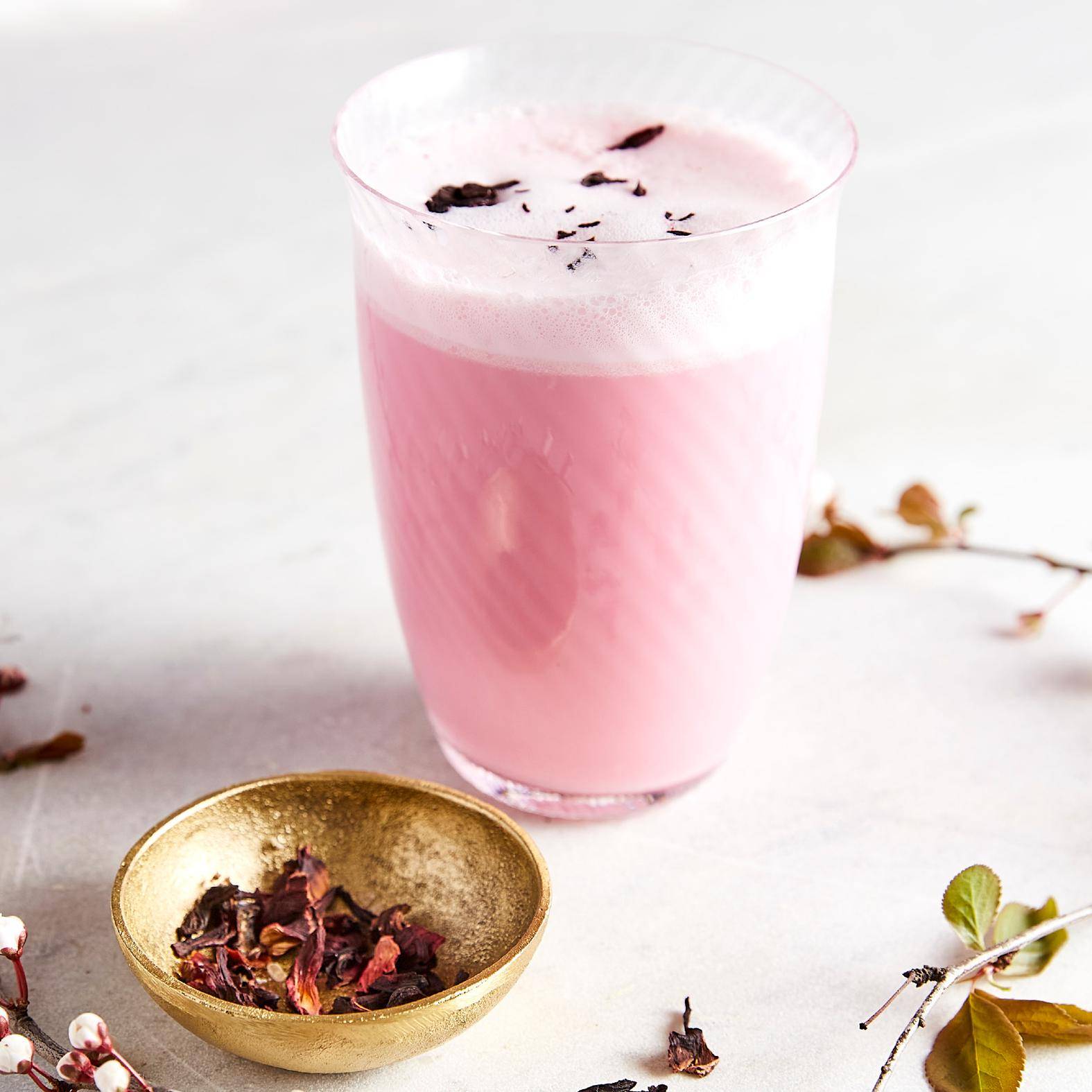 Hibiskus-Latte - Rezepte Latte Intense | Krups