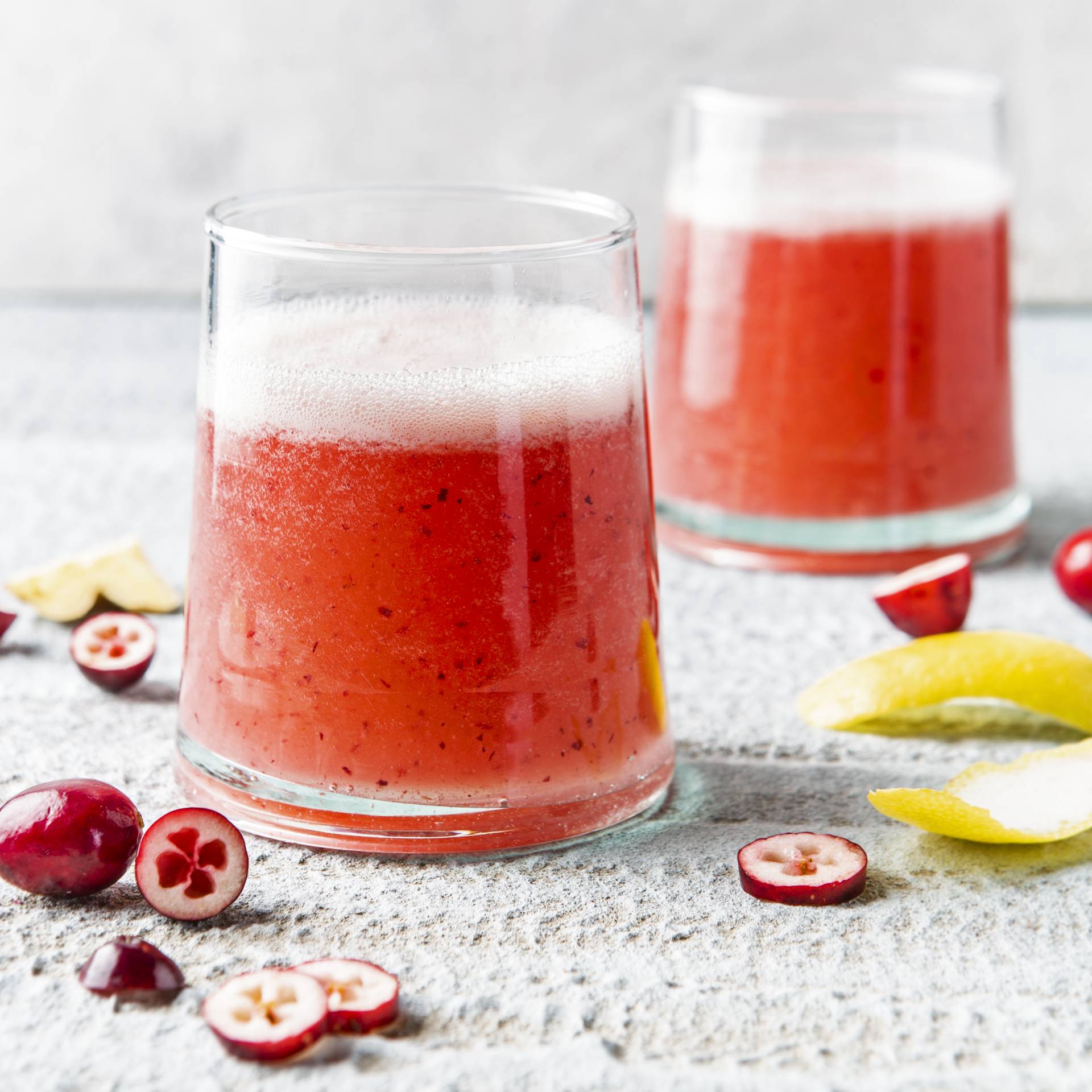 Cranberry-Cocktail mit Zitrone und Ingwer - Rezepte undefined | Krups