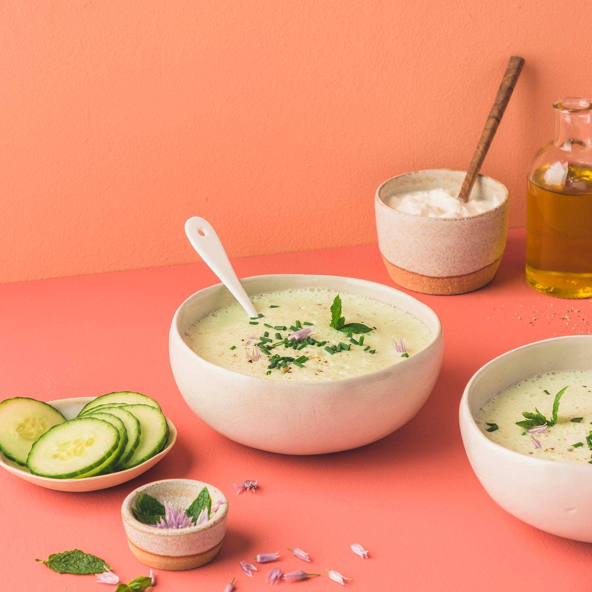 Gurkengazpacho - Rezepte Perfectmix + | Krups