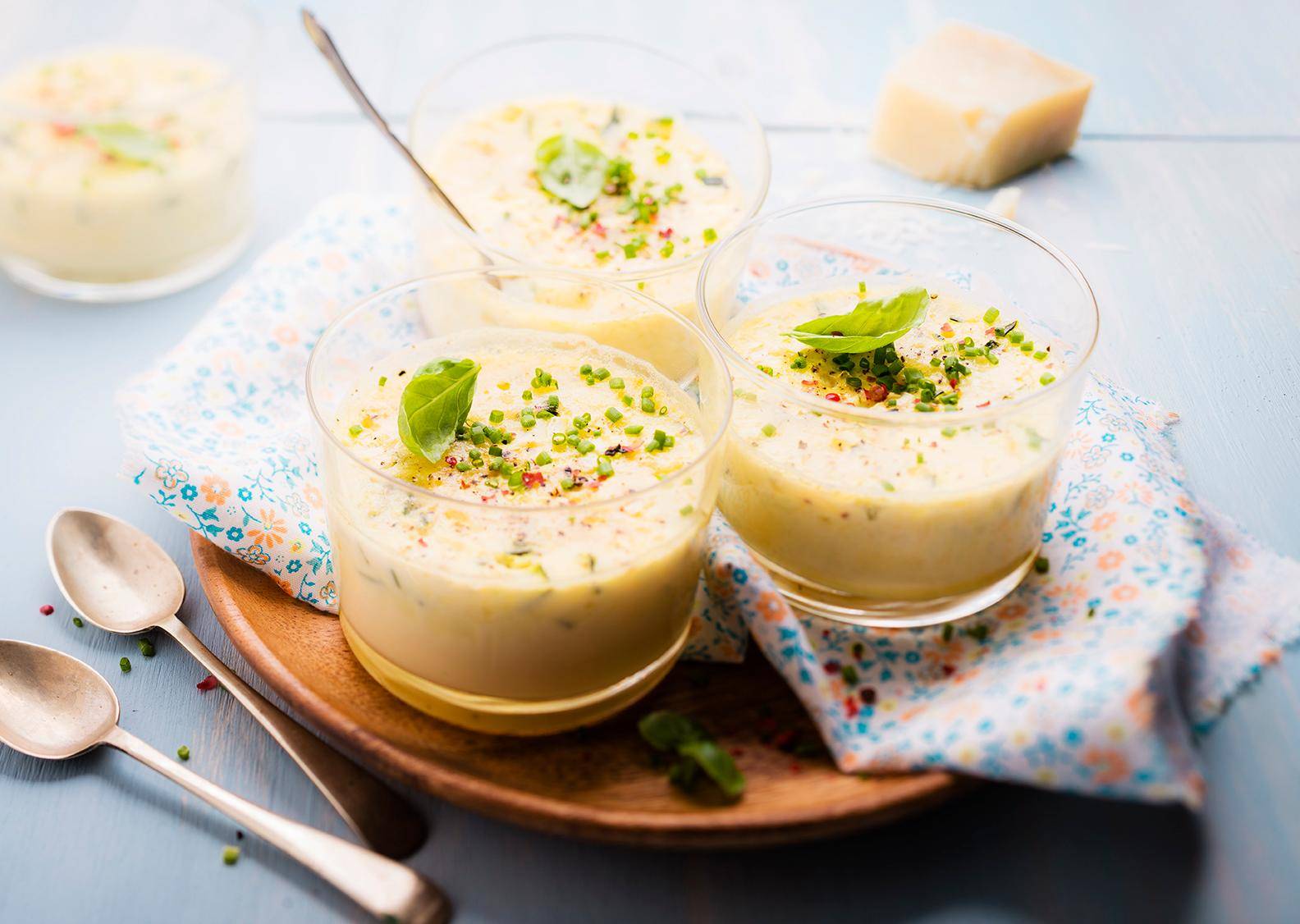 Zucchini-Flan mit Parmesan - Rezepte undefined | Krups