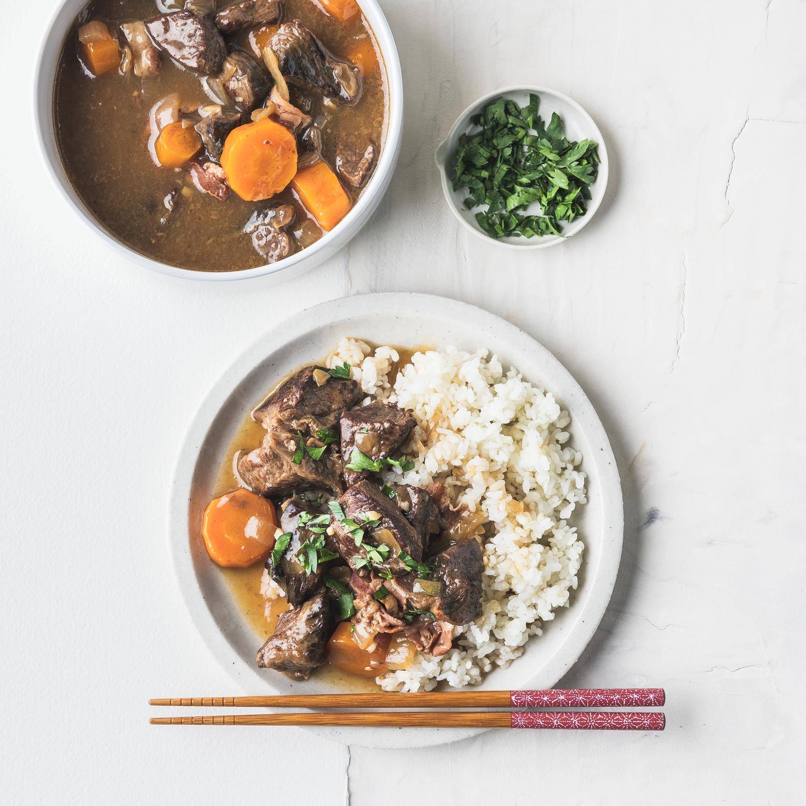 Rindfleisch-Eintopf nach japanischer Art - Rezepte Cookeo | Krups