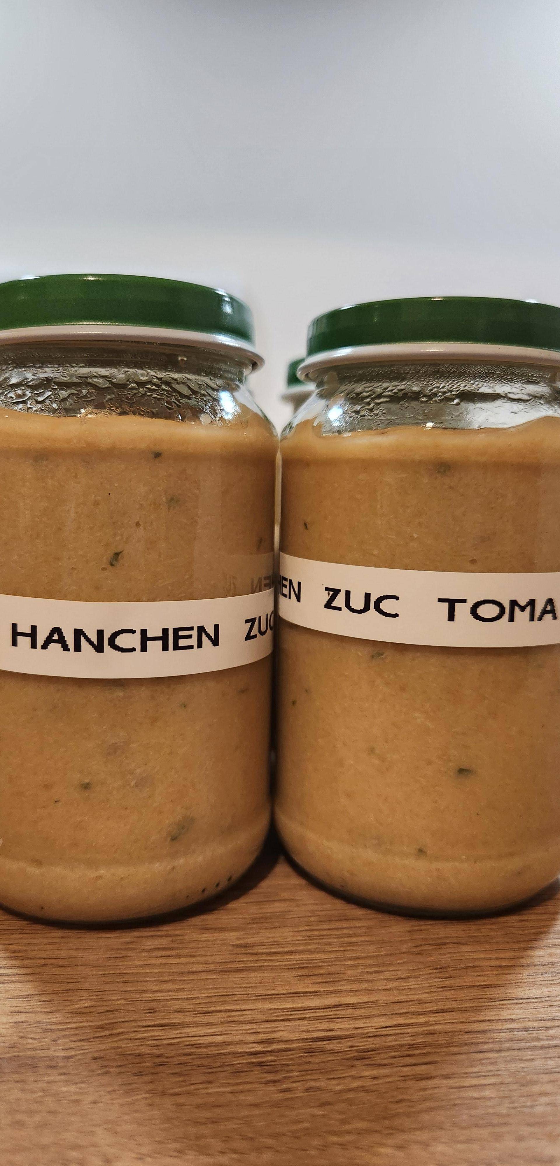 Mittagsbrei: Reis, Hähnchen, Tomate, Zucchini & Basilikum - Rezepte Prep & Cook Connect XL | Krups