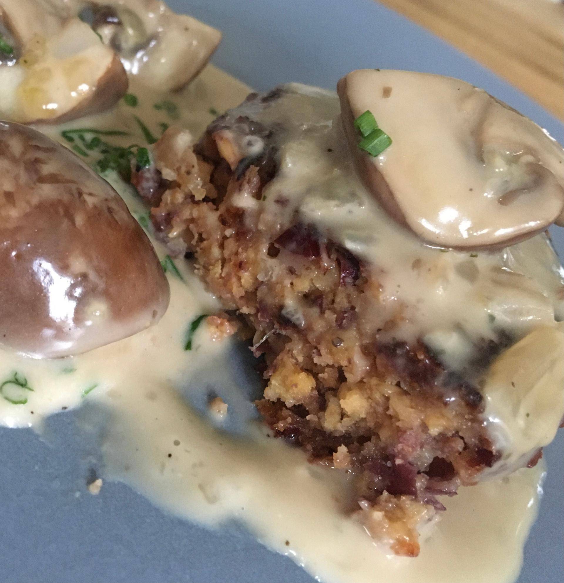 Sojabratlinge mit Champignonrahmsauce - Rezepte Prep & Cook | Krups